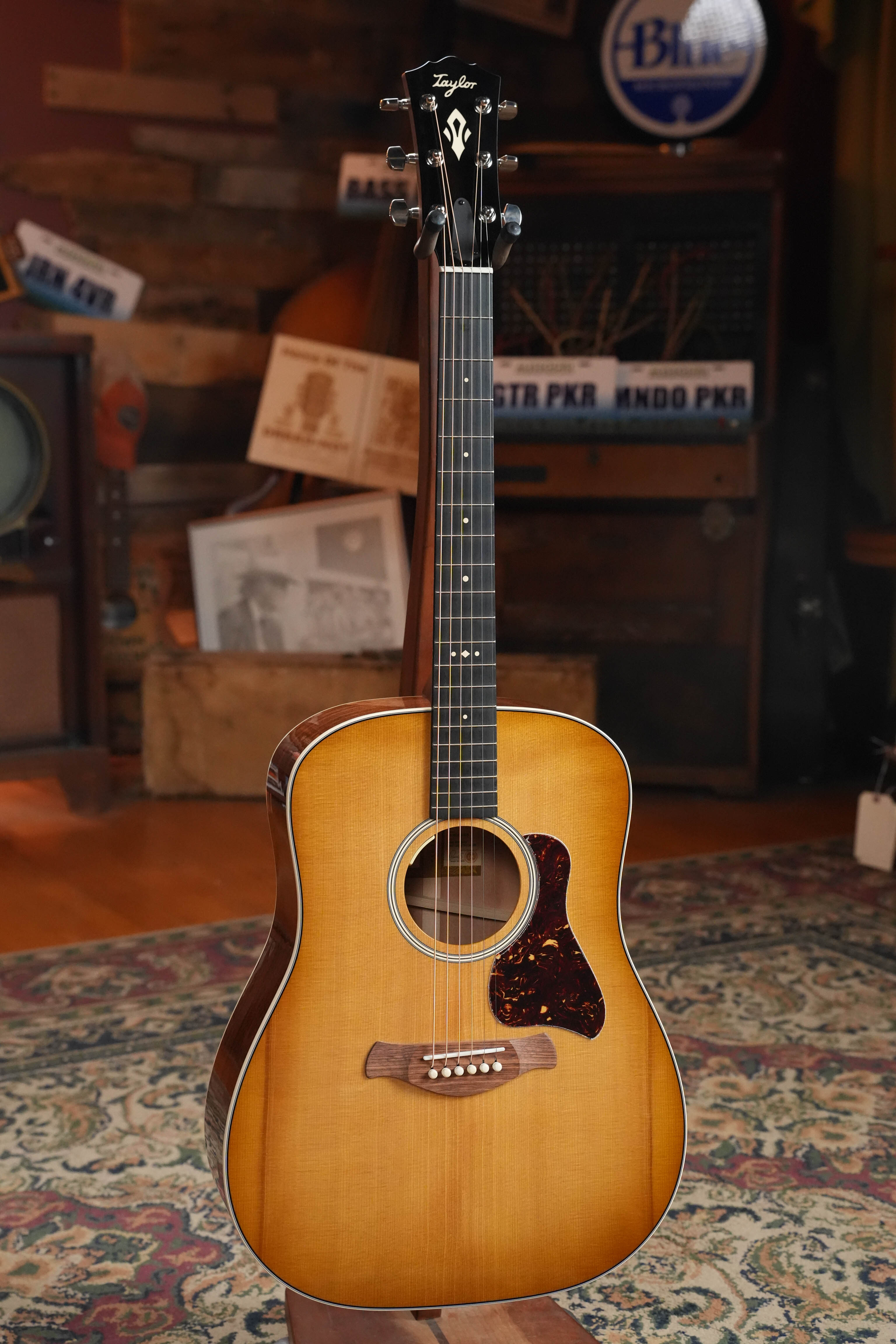 Taylor Trey Hensley Gold Label 510e Dreadnought Acoustic-Electric #6028