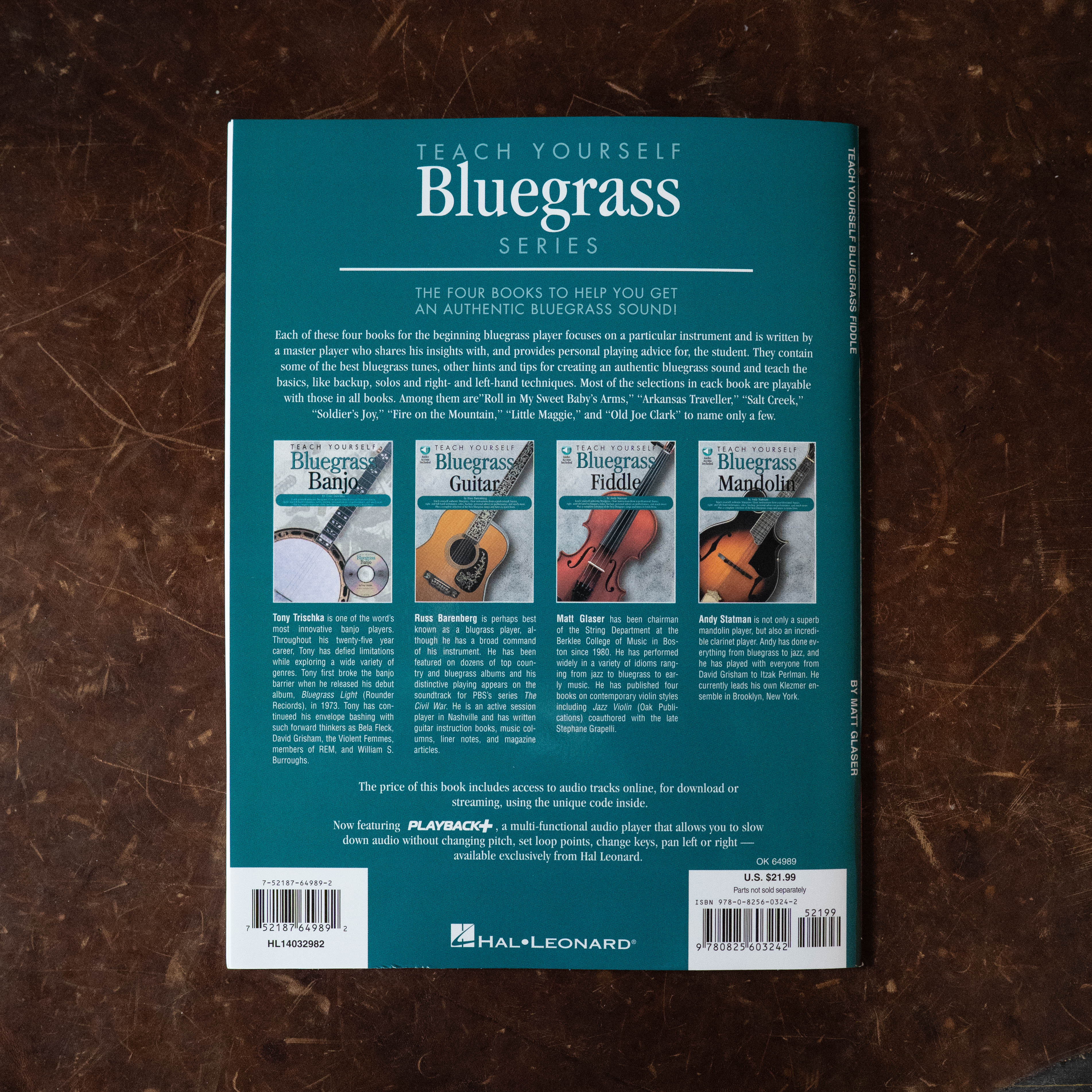 Teach Yourself Bluegrass Fiddle by Matt Glaser