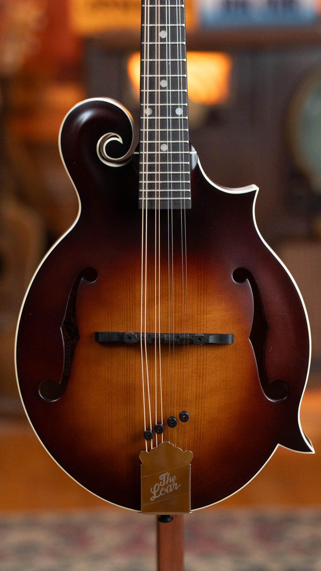 The Loar LM-310F-BRB Honey Creek F-Style Brownburst Mandolin #0067