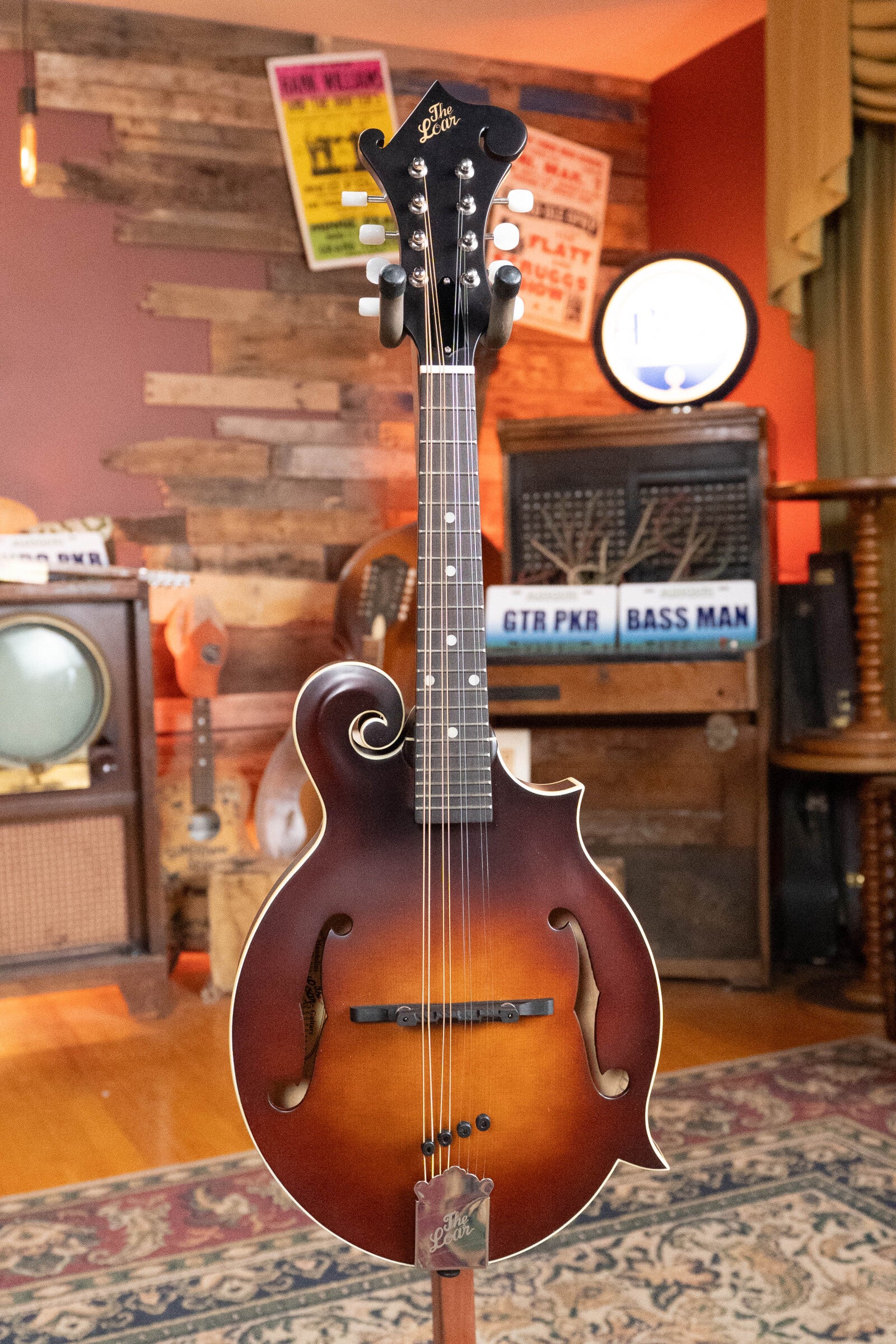 The Loar LM-310F-BRB Honey Creek F-Style Brownburst Mandolin #0181