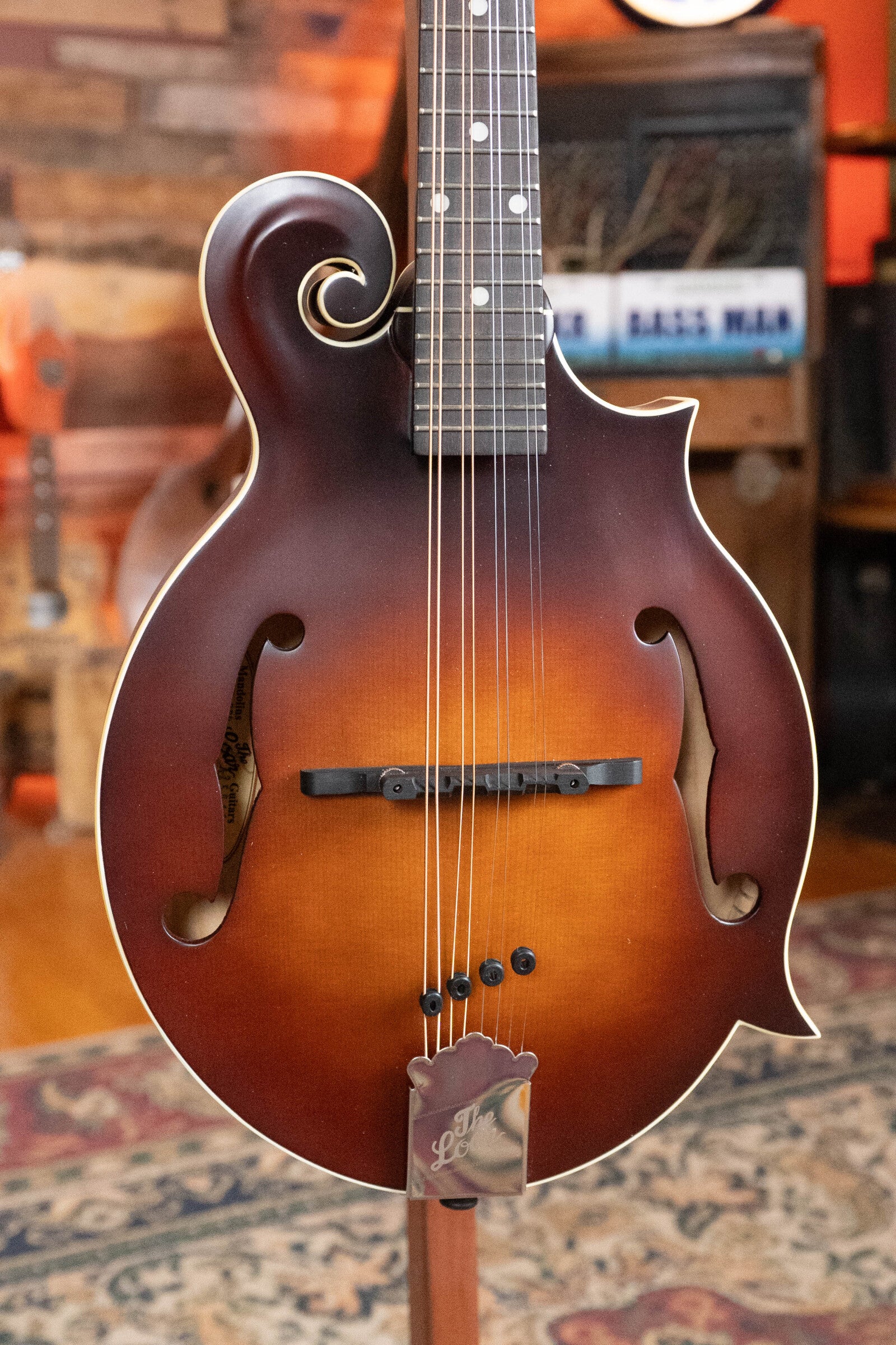 The Loar LM-310F-BRB Honey Creek F-Style Brownburst Mandolin #0181