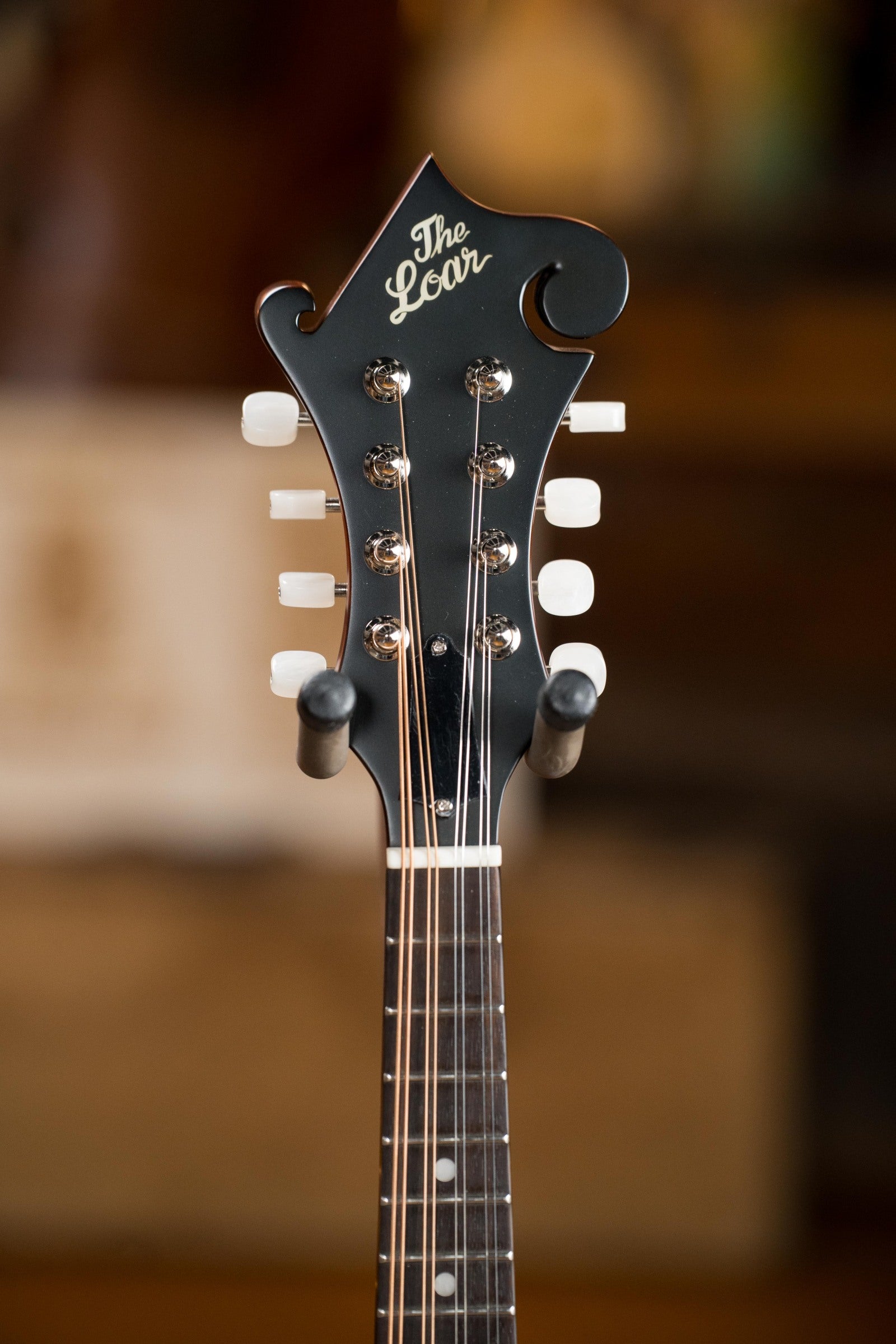 The Loar LM-590-MS Contemporary Satin F-Style Sunburst Mandolin #0228