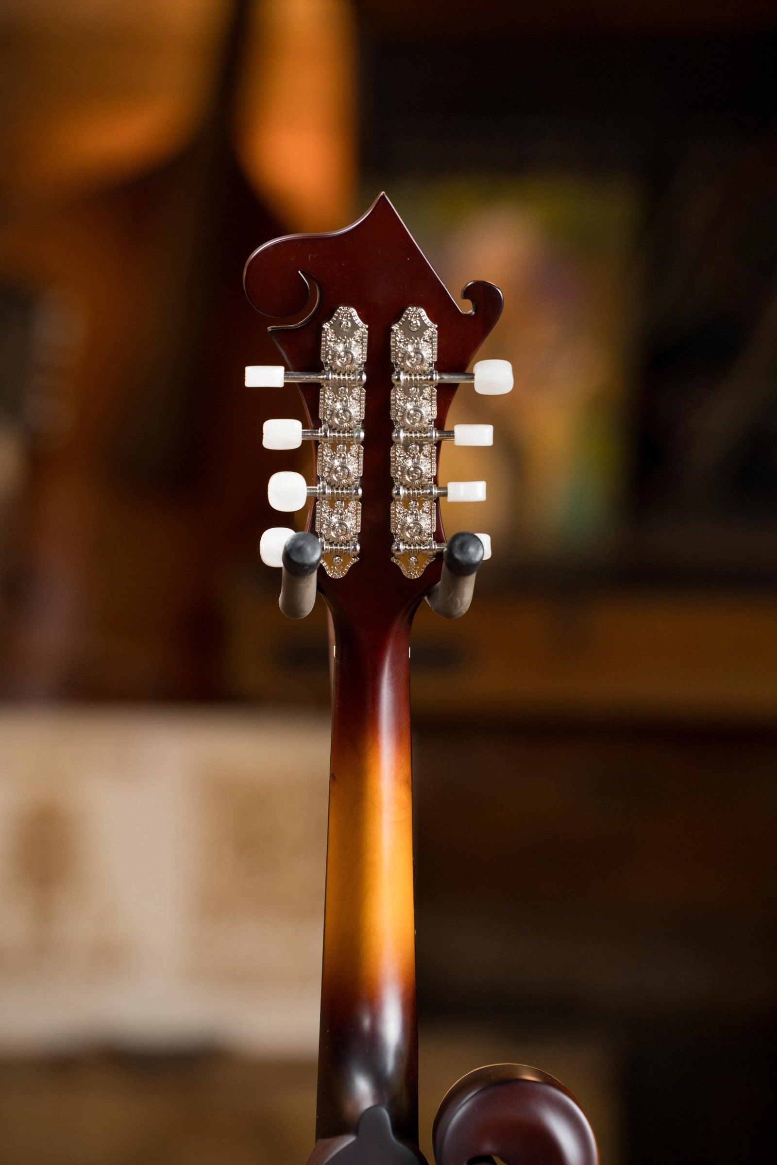 The Loar LM-590-MS Contemporary Satin F-Style Sunburst Mandolin #0228