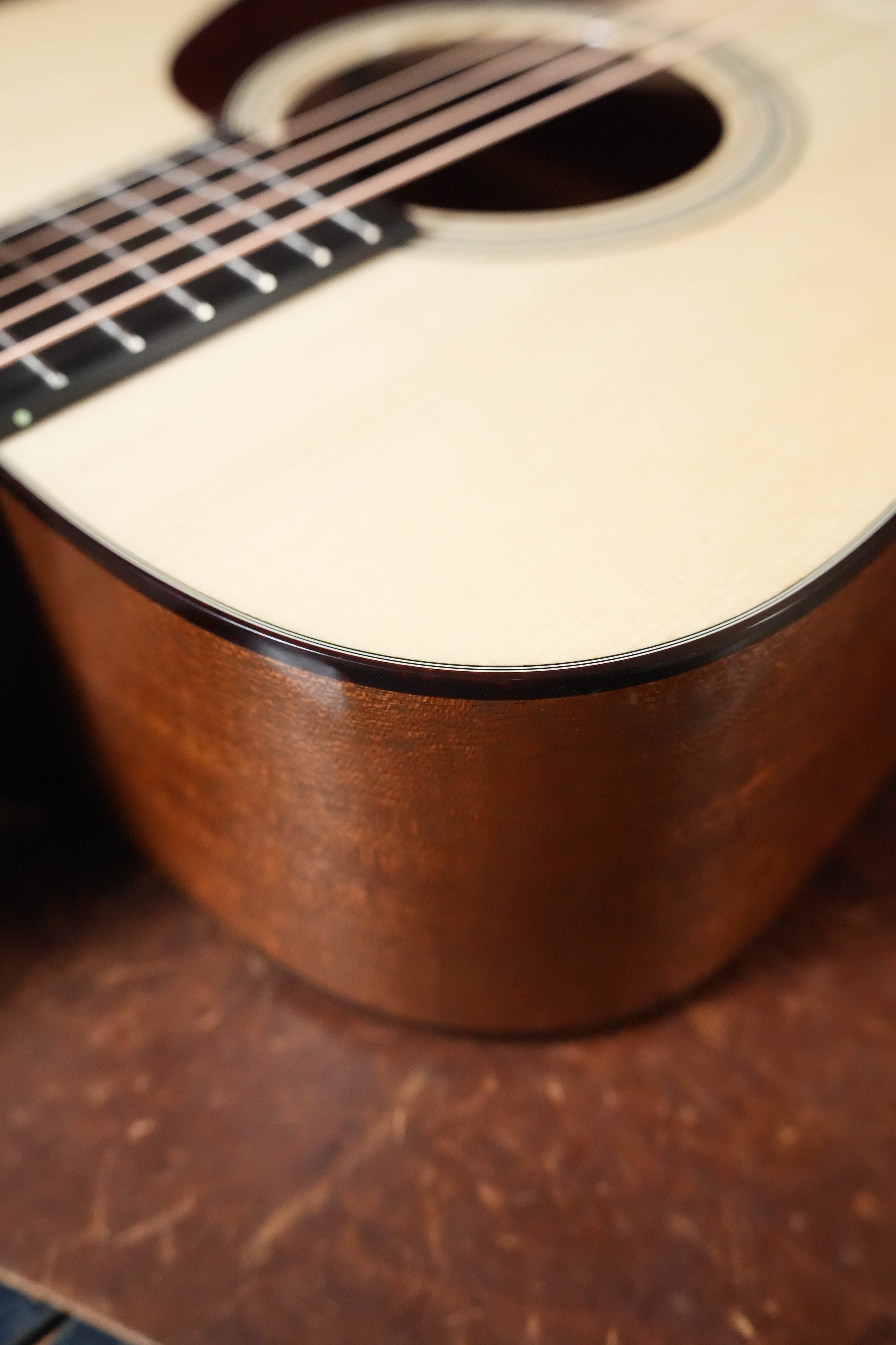 Thompson D-MA Natural Gloss Finish Acoustic Guitar #2175