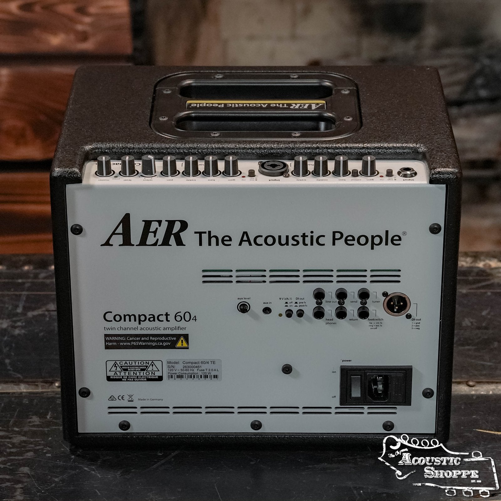 AER The Acoustic People Compact 60/4 Tommy Emmanuel Signature Acoustic Line Amp