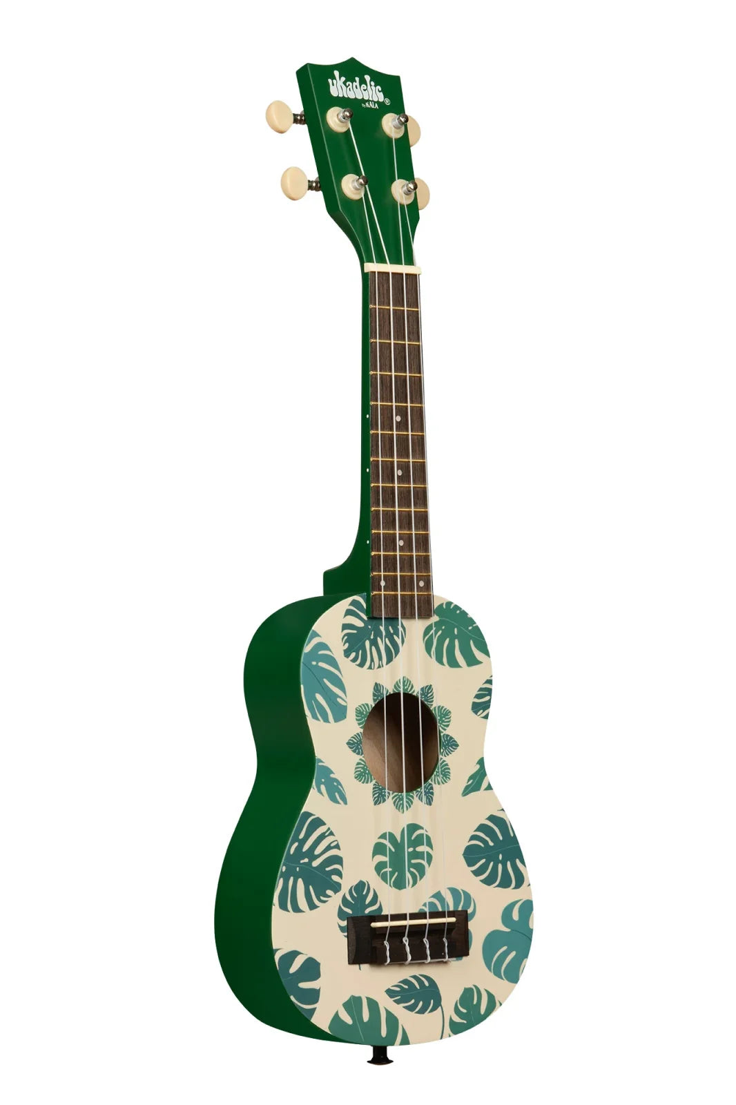Ukadelic Monstera Soprano Ukulele - Kala Brand
