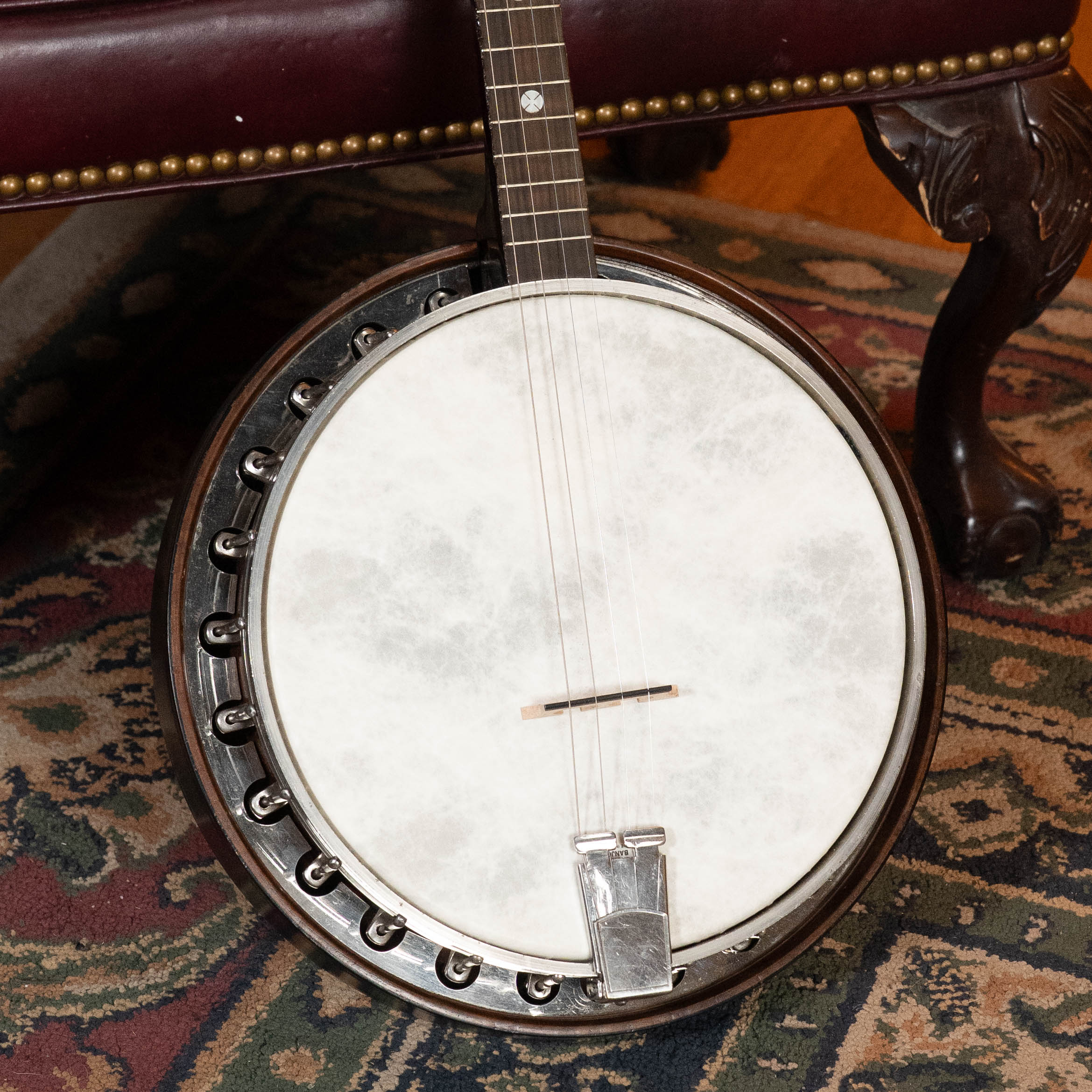 (Used) 1920's Slingerland Maybell 4-String Tenor Resonator Banjo #3487