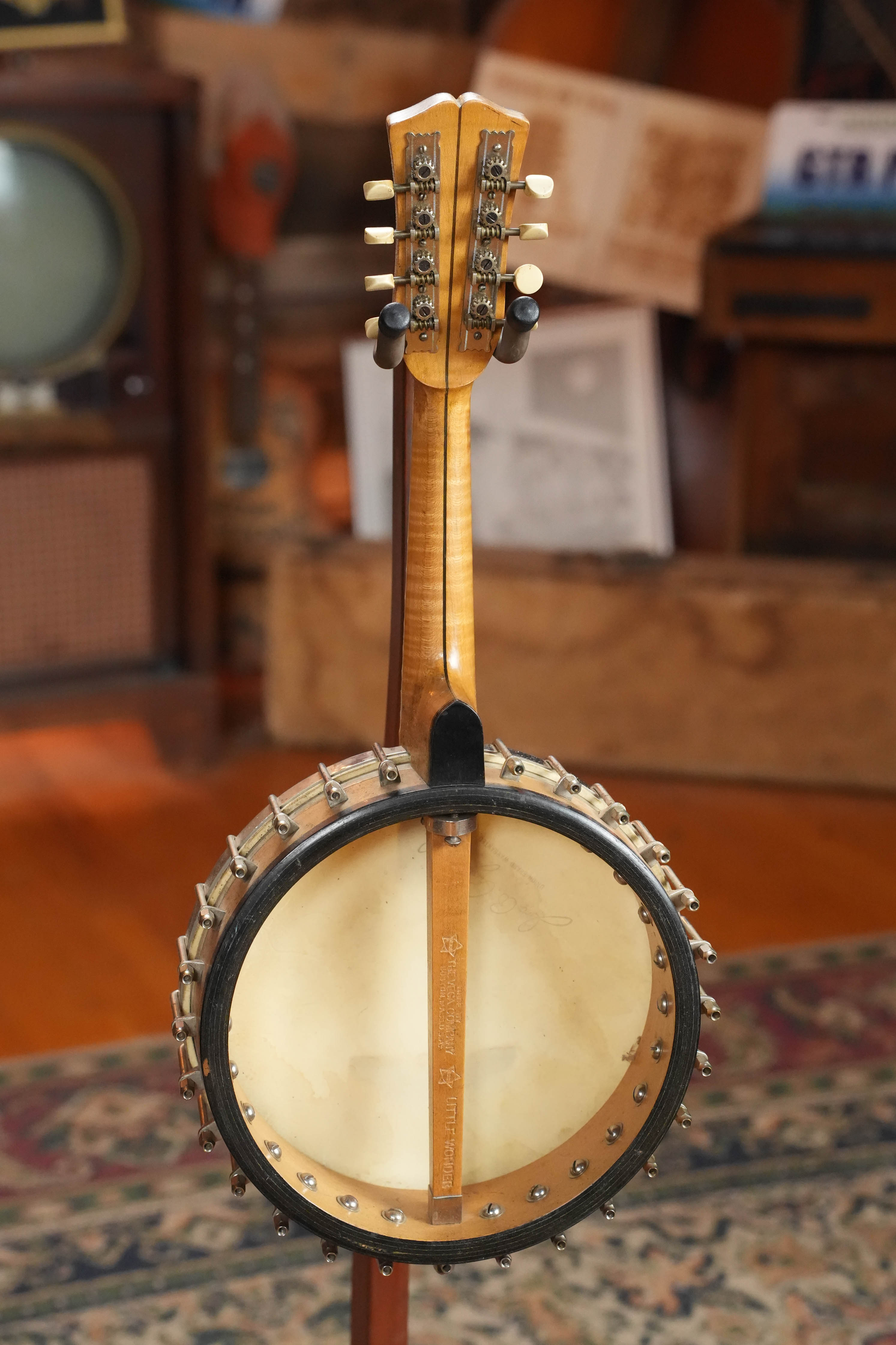 (Used) 1920s Vintage Vega Little Wonder Open-Back Banjo-Mandolin #4928