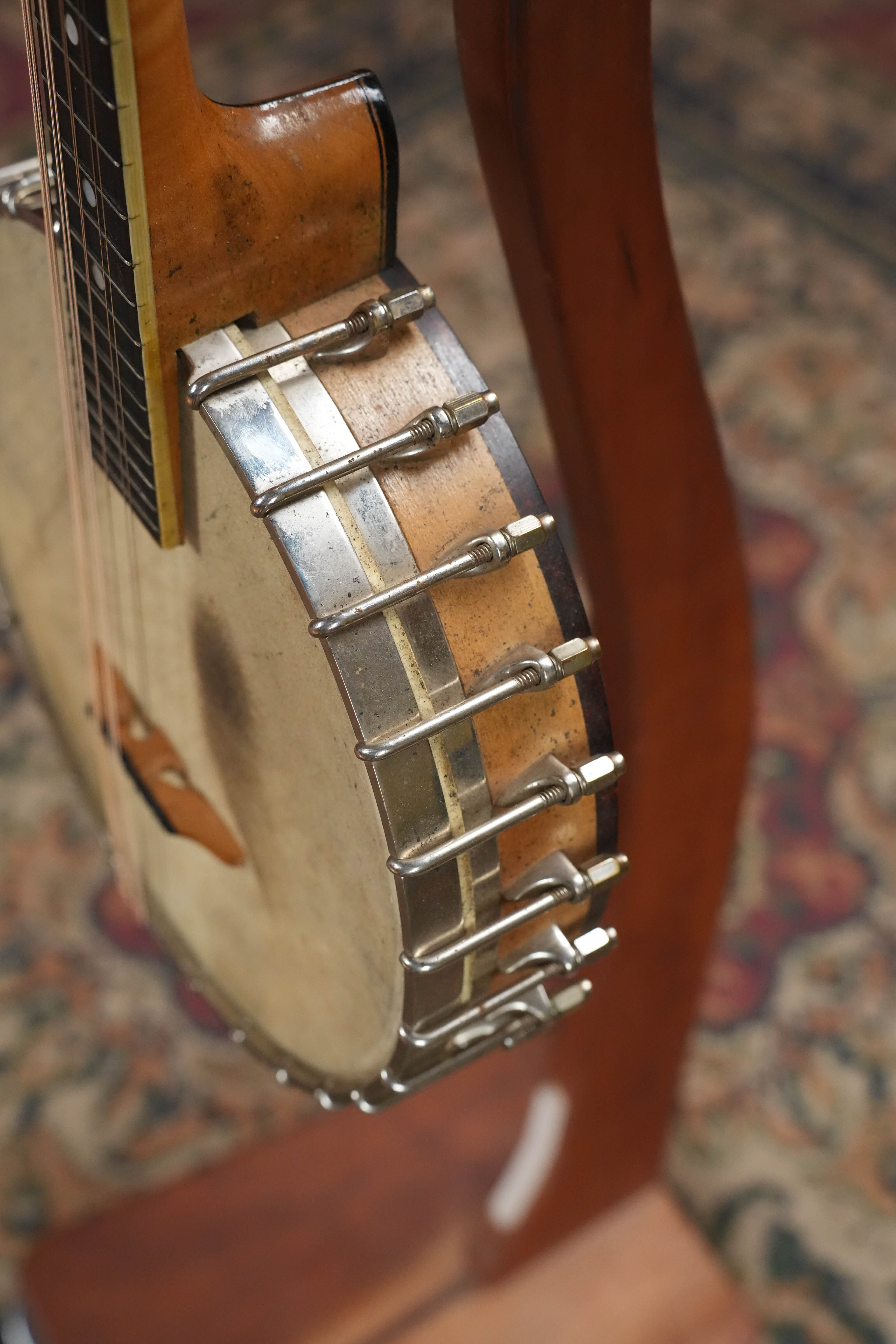 (Used) 1920s Vintage Vega Little Wonder Open-Back Banjo-Mandolin #4928