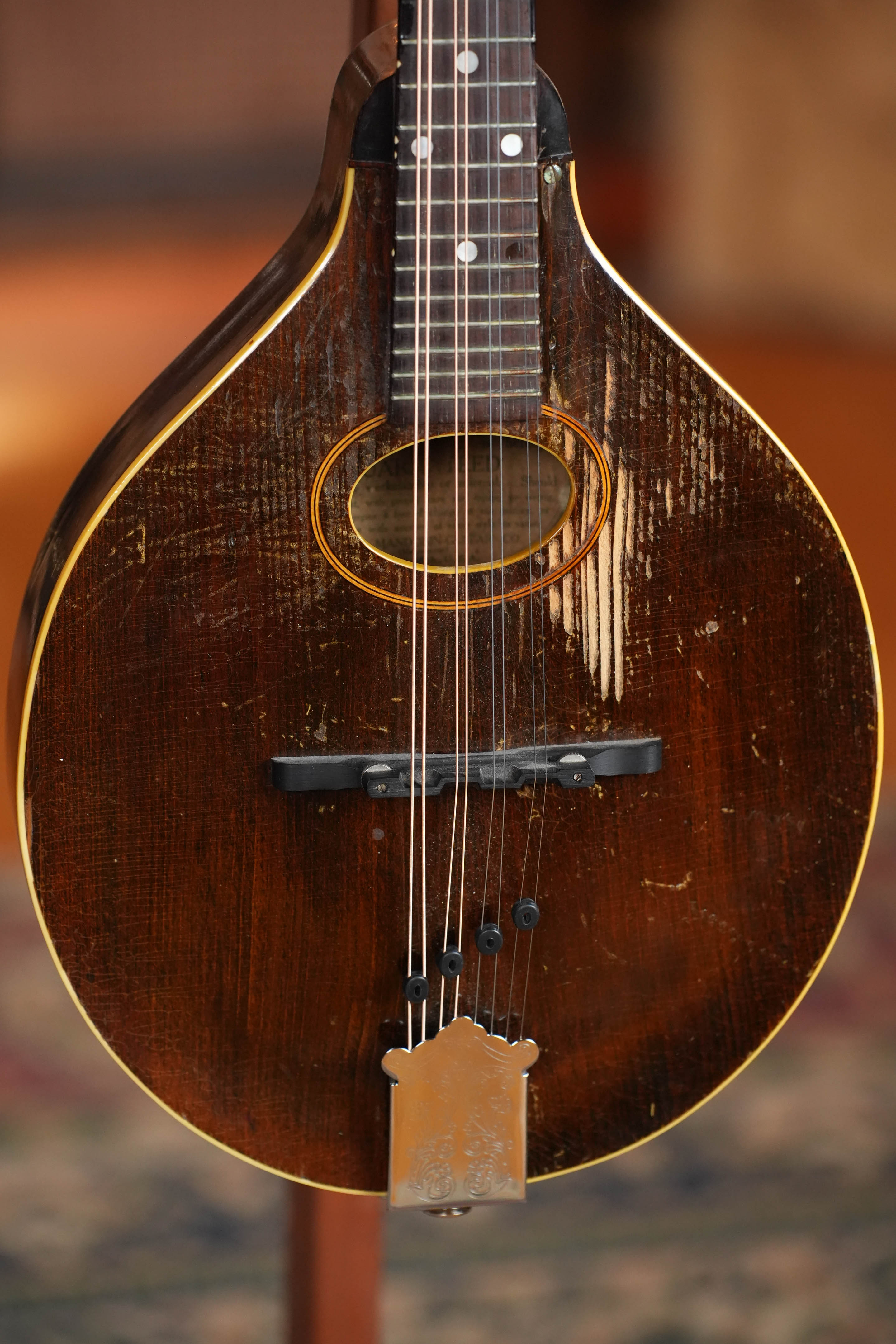 (Used) 1933 Gibson A-00 Carved Spruce/Maple Mandolin w/ K&K Pickup #4715