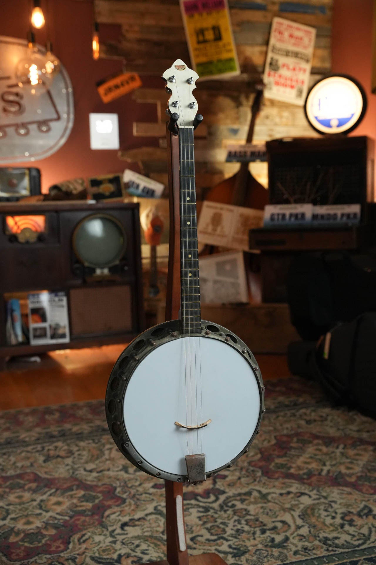 (Used) 1940s Vintage Gretsch New Yorker Tenor Banjo #1MCA