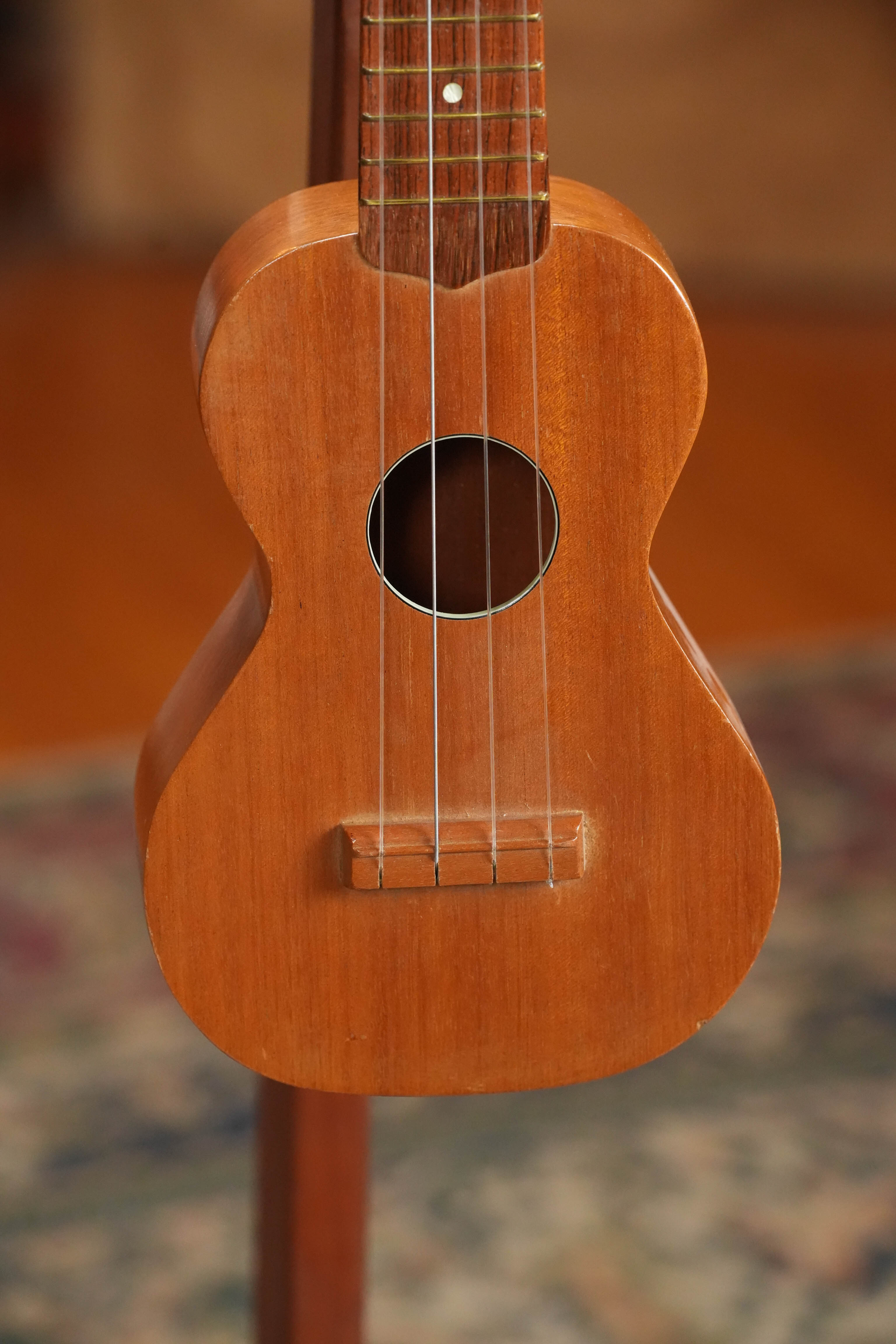 (Used) 1960s Vintage Airline Mahogany Soprano Ukulele