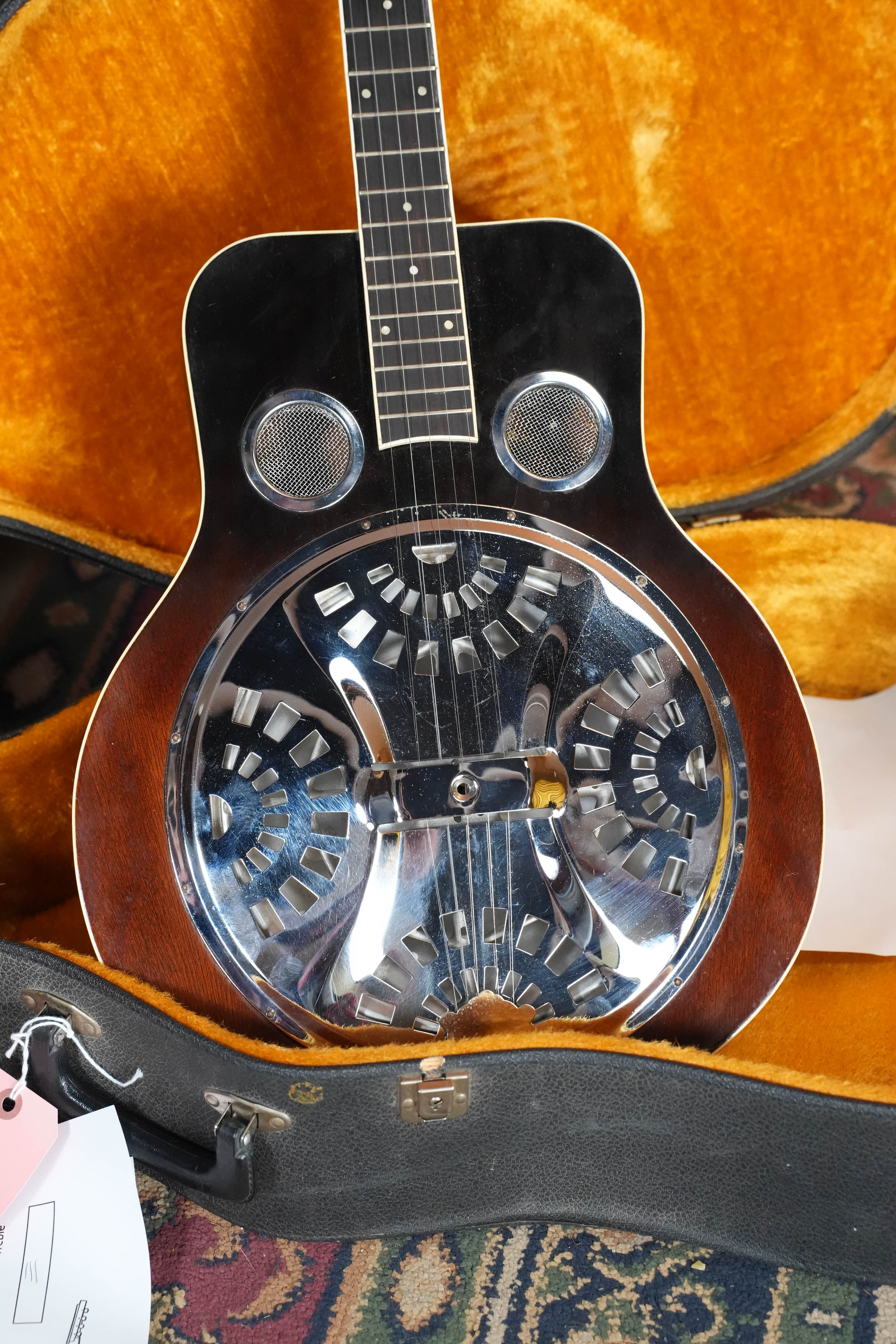 (Used) 1990's Wynn 5 String Banjo Resonator Mahogany Spider Bridge Style Acoustic