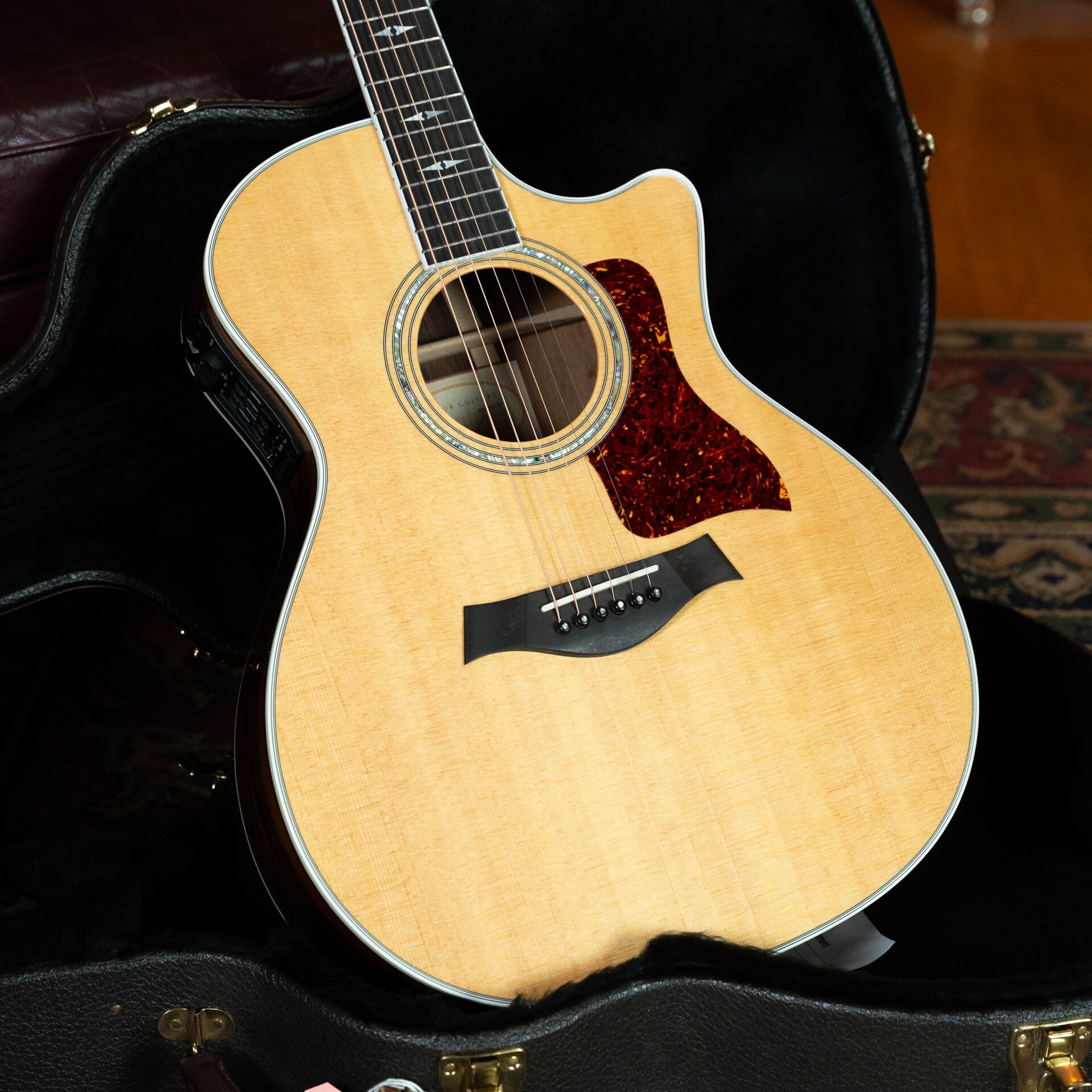 (Used) 1999 Taylor 814-BCE 25th Anniversary Sitka/Rosewood Grand Auditorium Guitar w/Electronics #4124