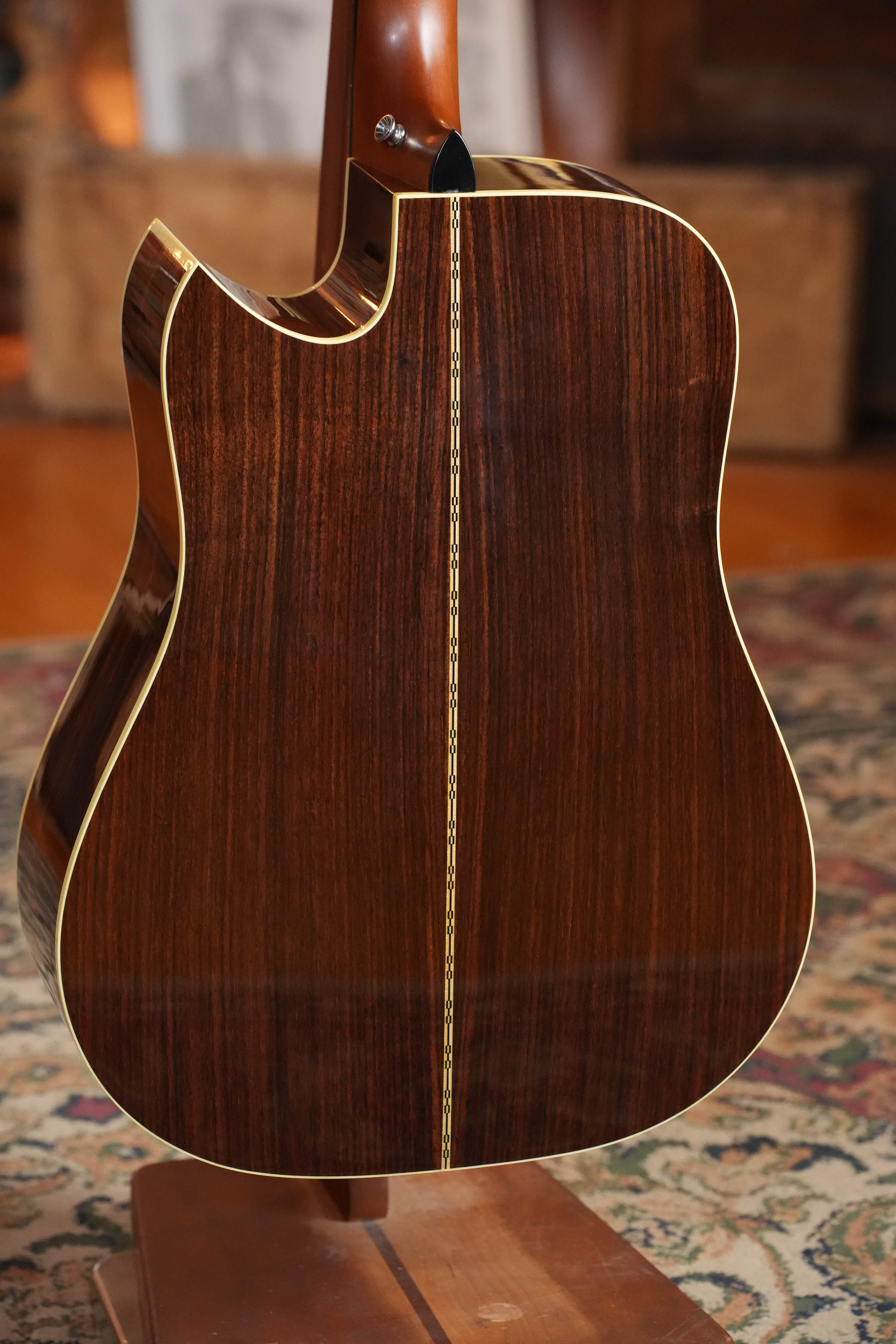 (Used) 2007 Gallagher Steve Rector Model #5 Adirondack/Rosewood Dreadnought Guitar w/K&K #3472