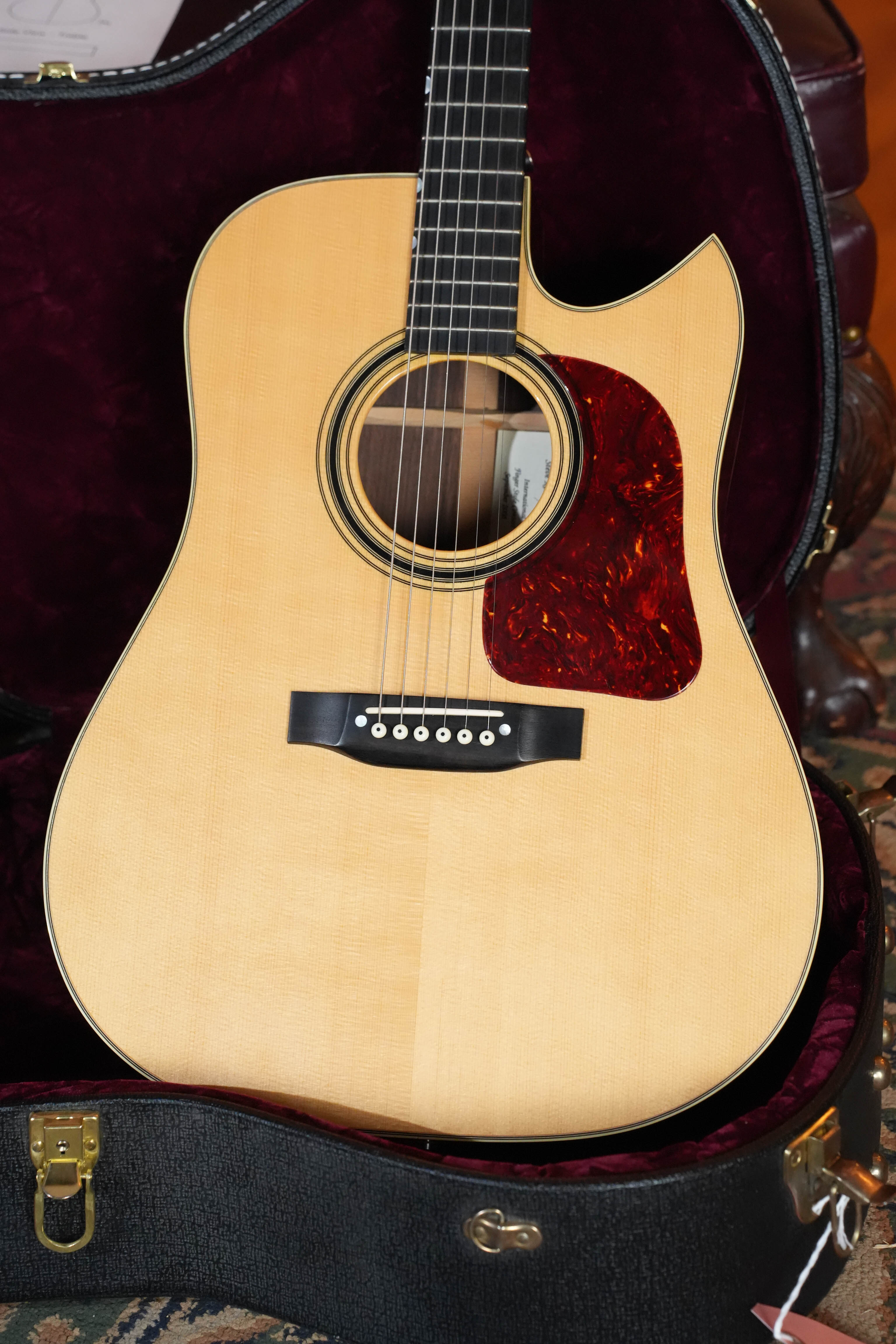 (Used) 2007 Gallagher Steve Rector Model #5 Adirondack/Rosewood Dreadnought Guitar w/K&K #3472