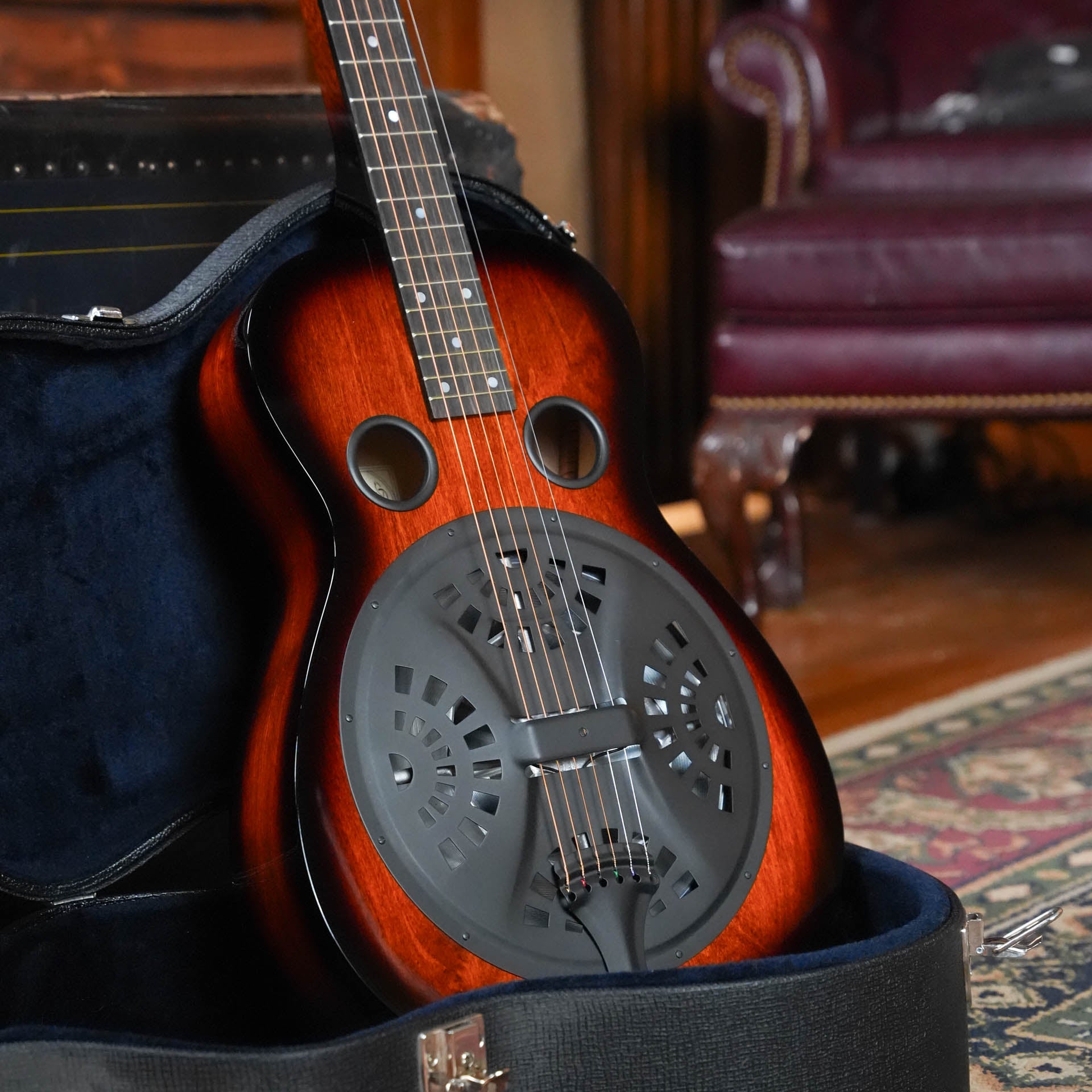 (Used) 2011 Beard Vintage R Squareneck Resonator w/ Pickup #2209
