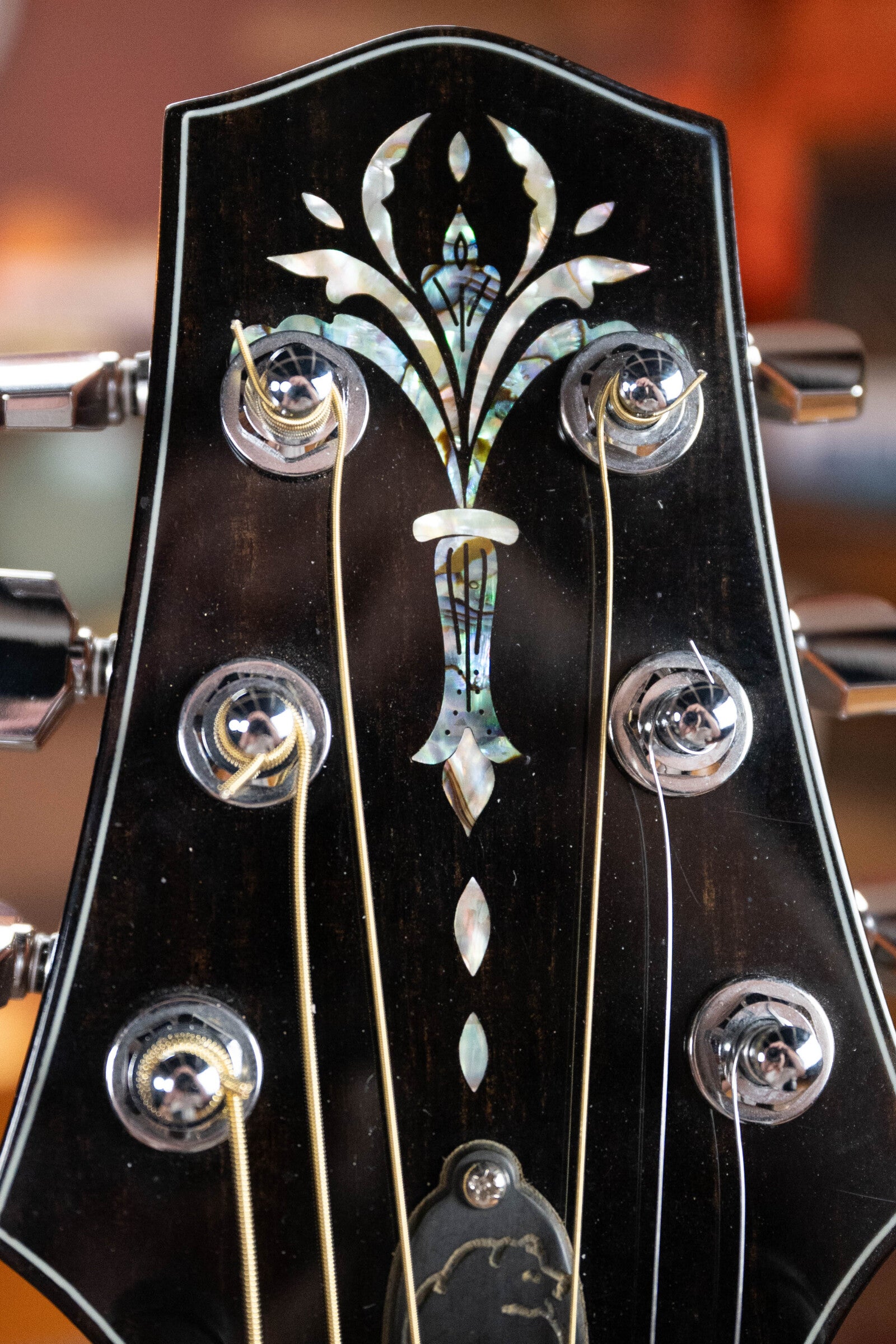 (Used) 2012 Harvey Leach All Honduran Rosewood Folding Neck Travel Acoustic Guitar #6006