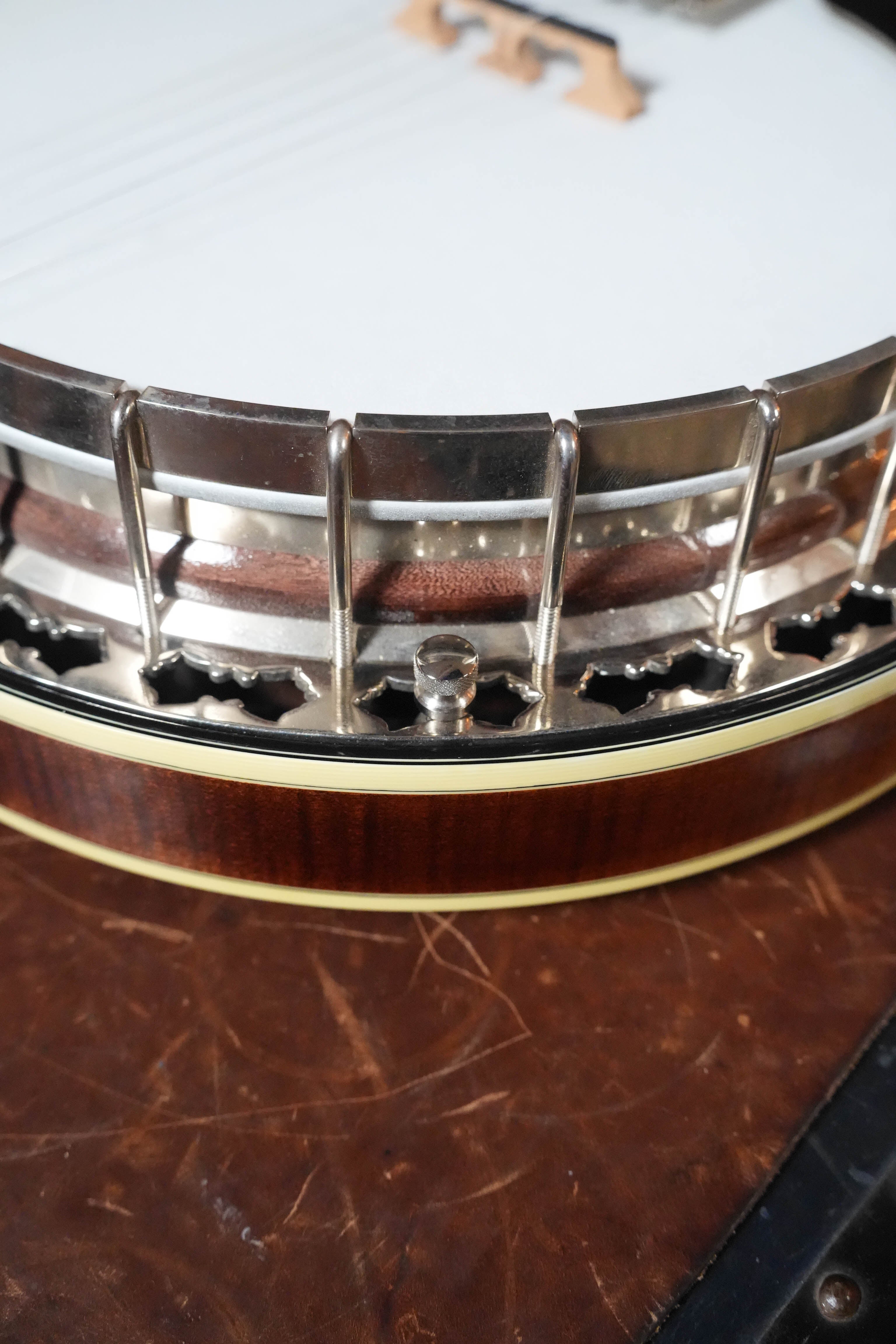 (Used) 2013 Stelling Sunflower Curly Maple 5-String Resonator Banjo #6980