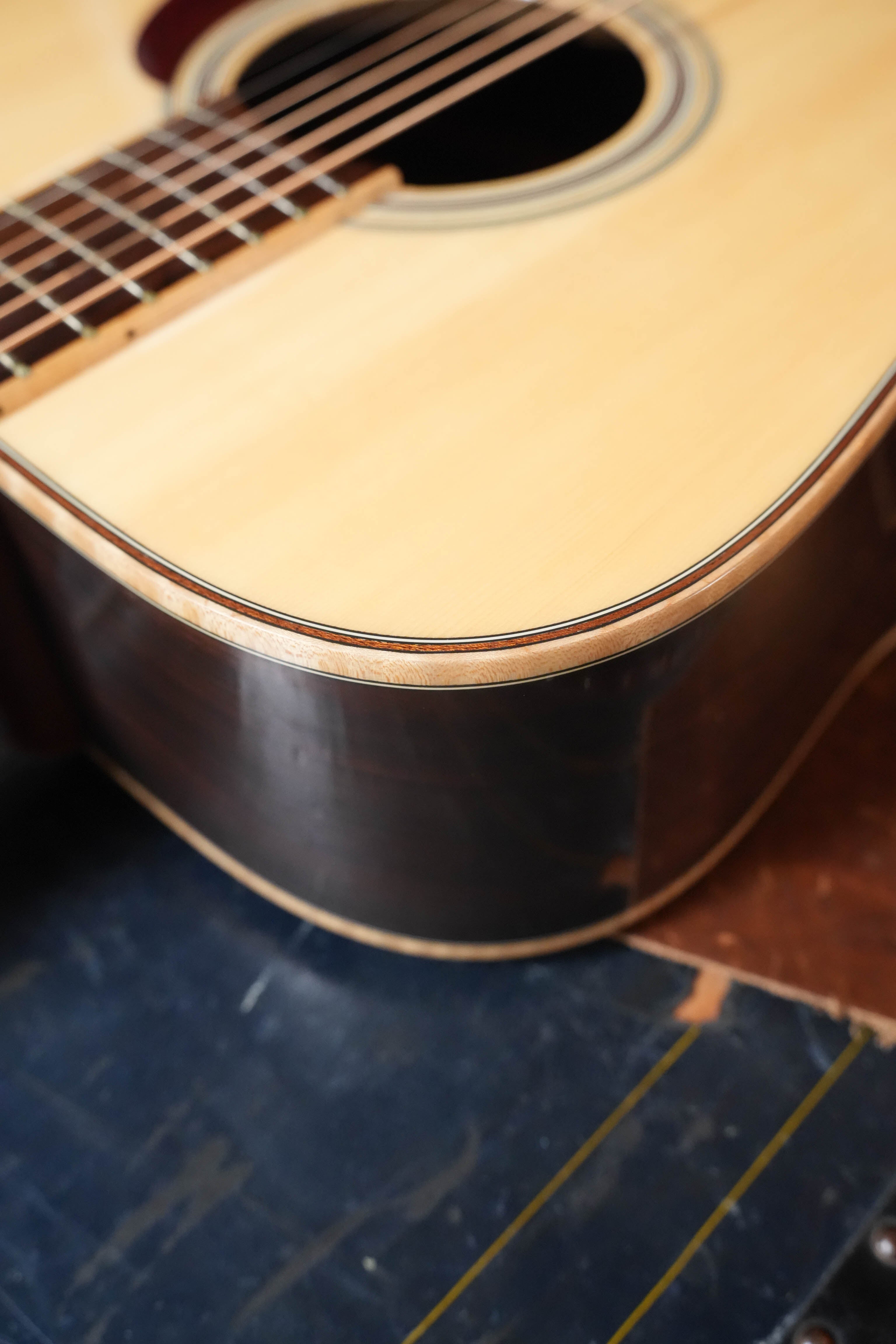(Used) 2015 Takamine GD93-NAT Solid Spruce/Rosewood + Quilted Maple Dreadnought Acoustic Guitar #1760