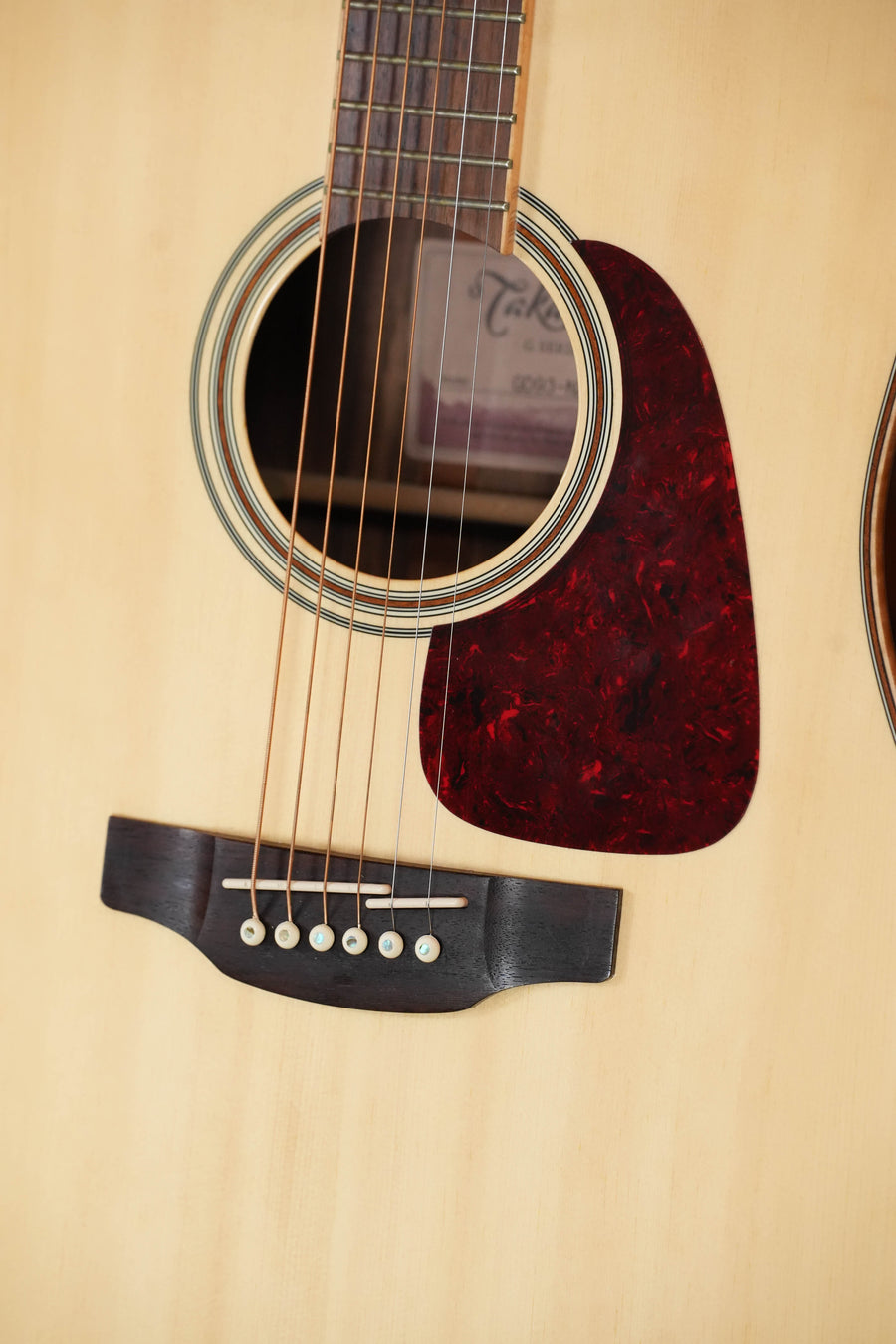 (Used) 2015 Takamine GD93-NAT Solid Spruce/Rosewood + Quilted Maple Dreadnought Acoustic Guitar #1760