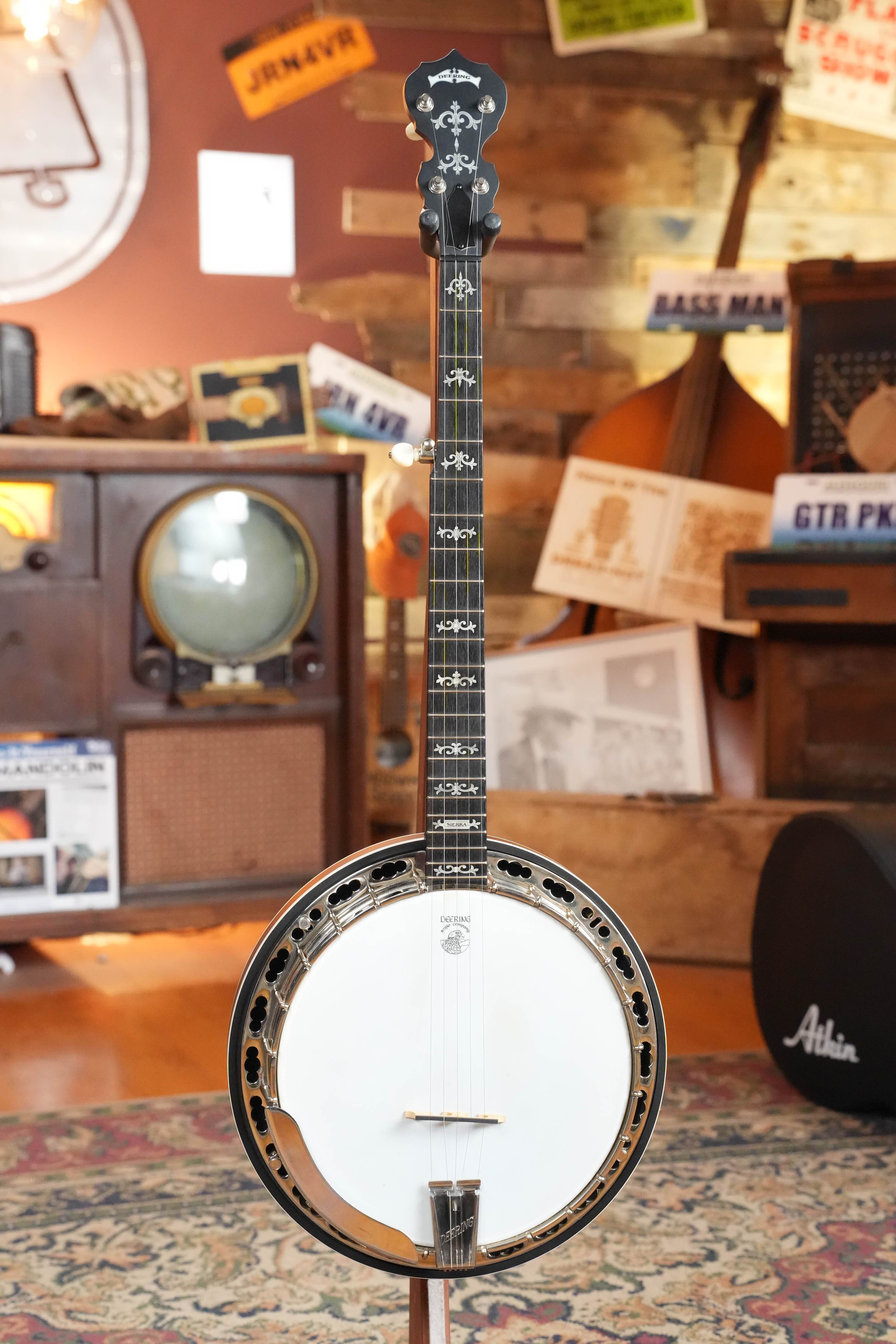 (Used) 2016 Deering Sierra 5-String Resonator Banjo #X177