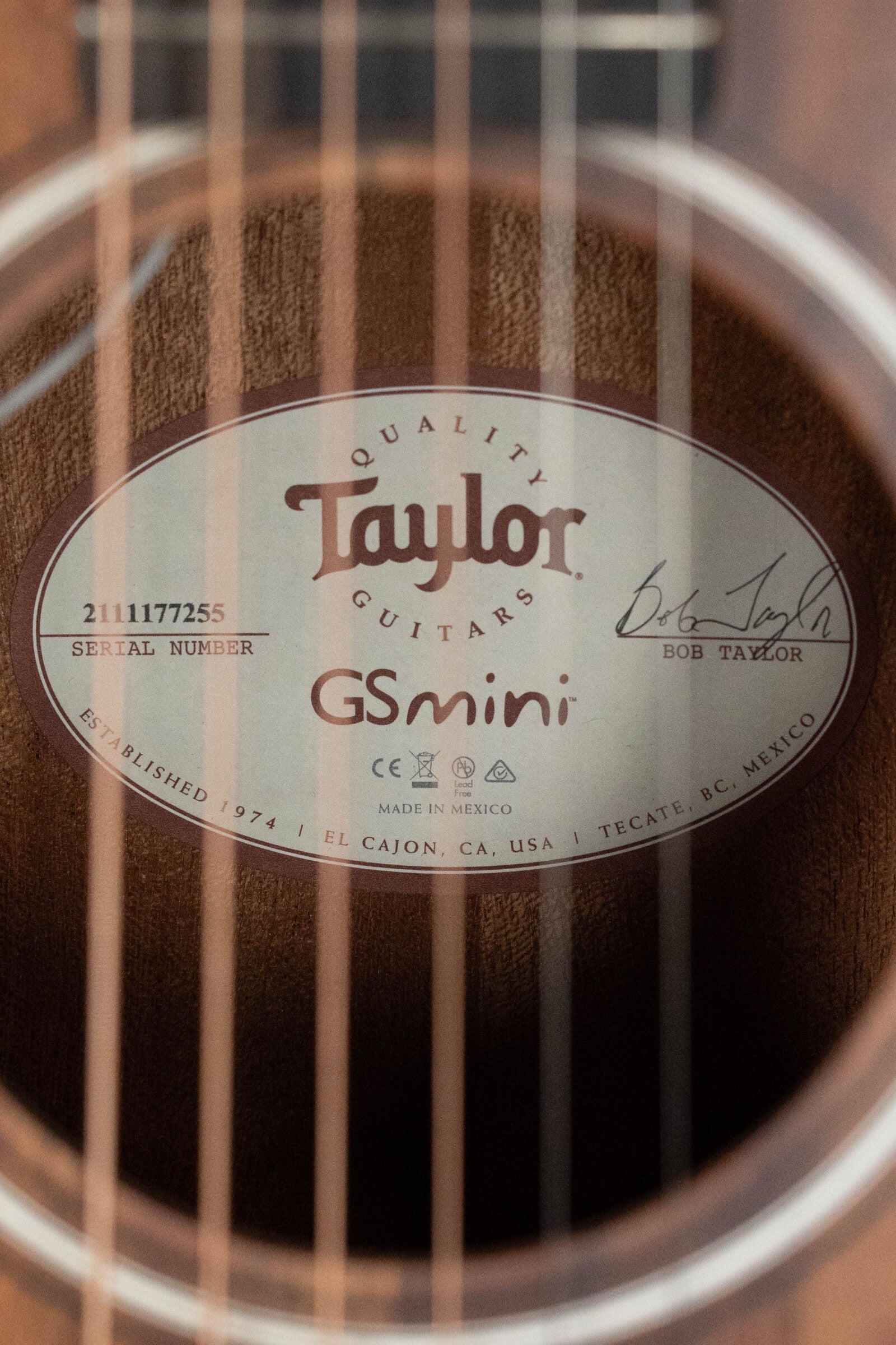(Used) 2017 Taylor GS Mini All Hawaiian Koa Travel-Sized Modern Parlor Guitar w/Pickup #7255