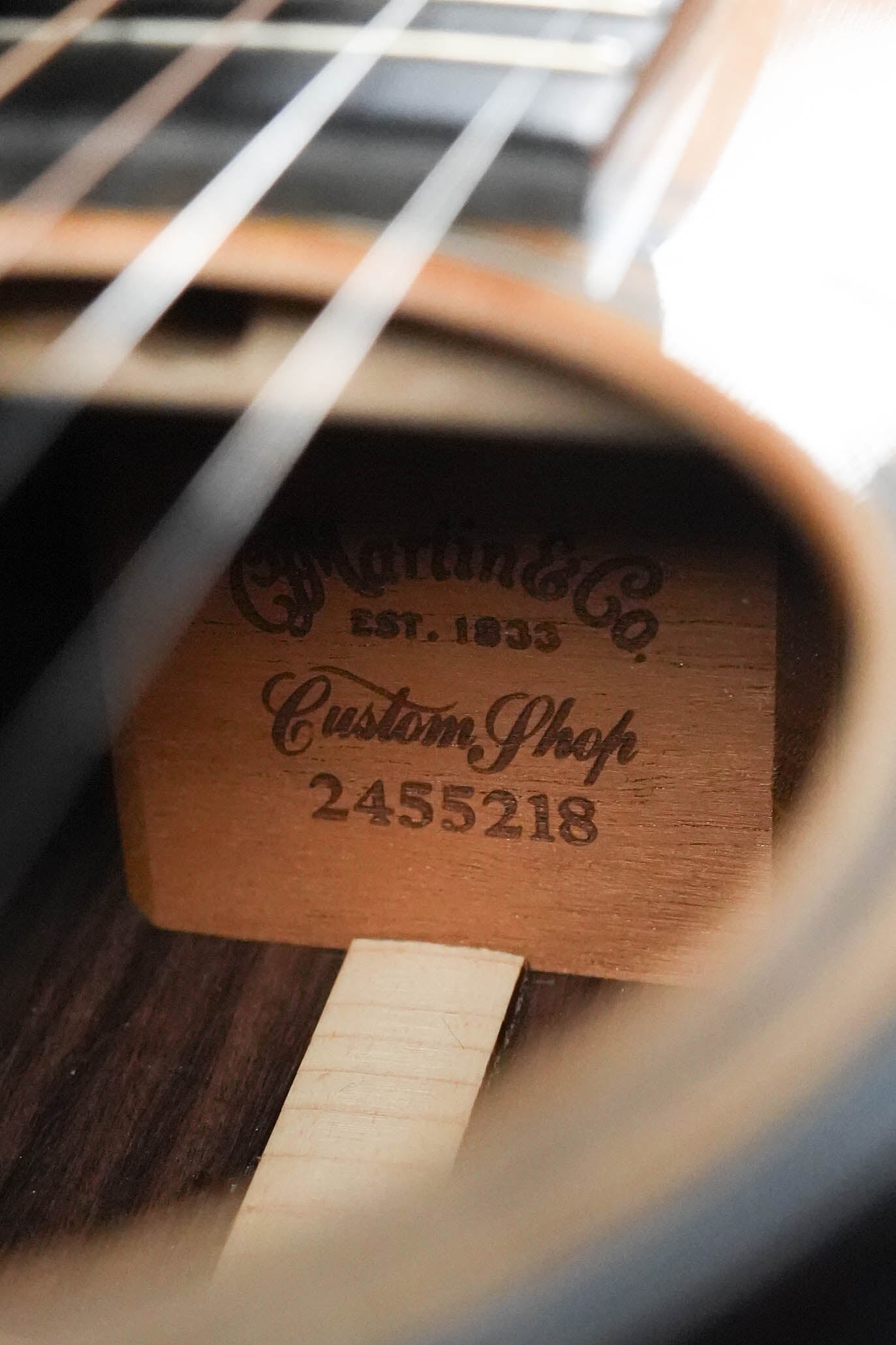*Dread-Not Certified Used* 2021 Martin Custom Shop HD-28 Bearclaw Sitka/East Indian Rosewood Dreadnought Acoustic Guitar #5218