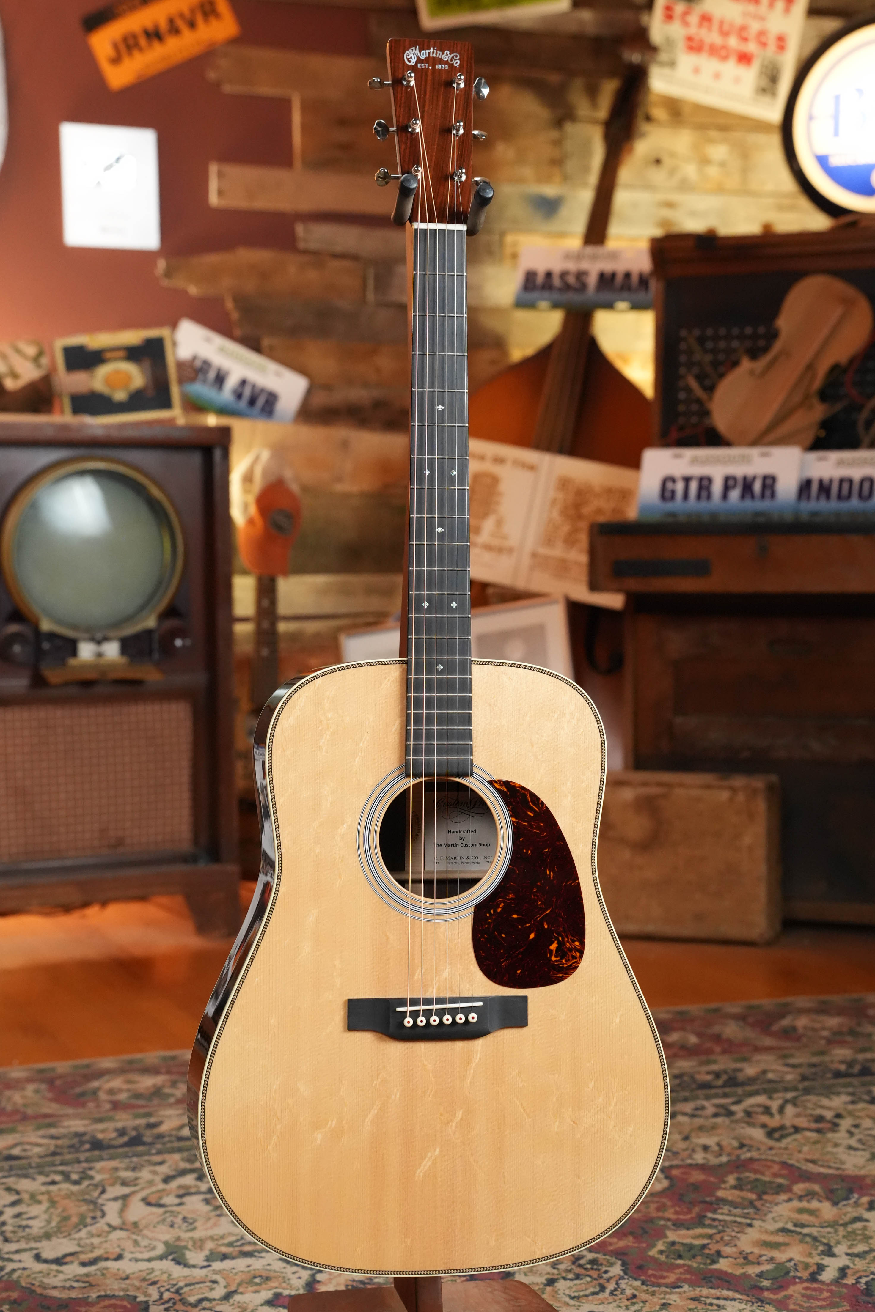 *Dread-Not Certified Used* 2021 Martin Custom Shop HD-28 Bearclaw Sitka/East Indian Rosewood Dreadnought Acoustic Guitar #5218