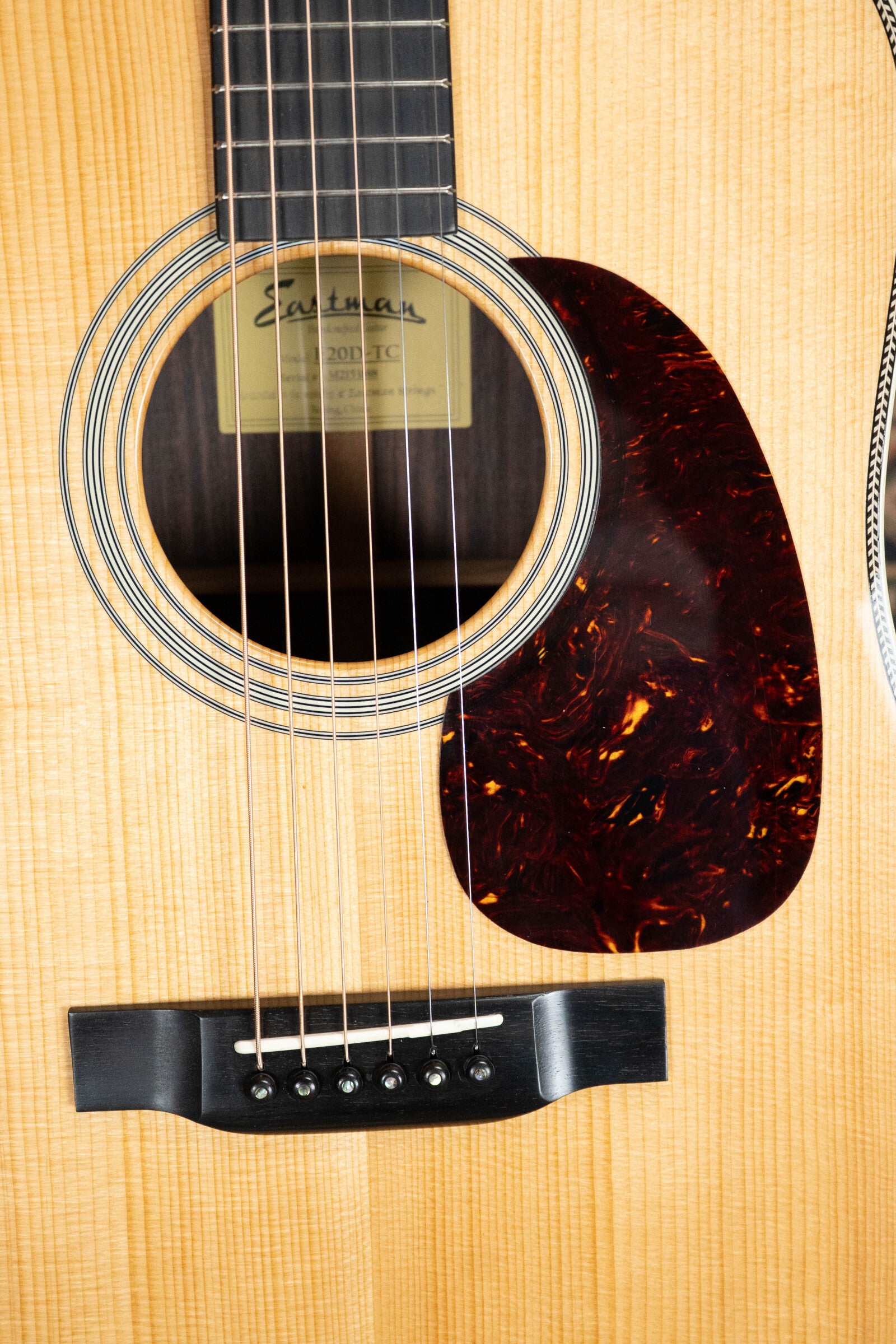 (Used) 2021 Eastman E20D-TC Thermo-Cured Adirondack/Rosewood Dreadnought Acoustic Guitar #3188