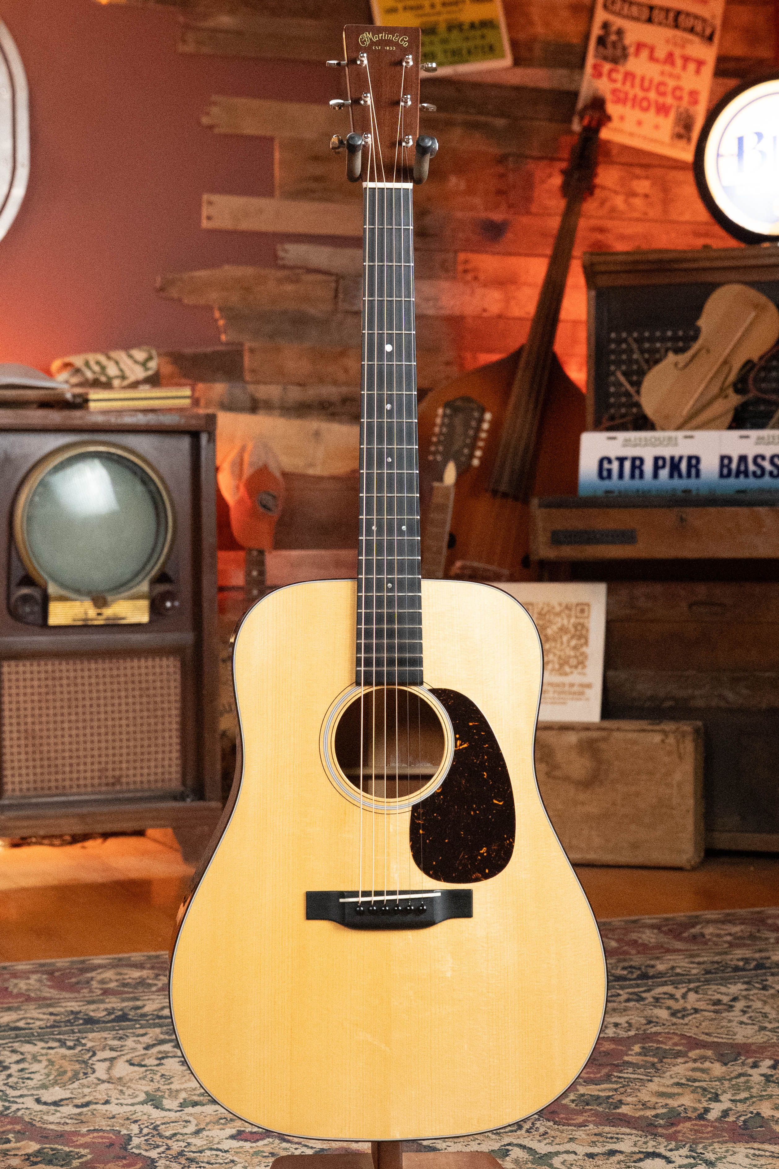 (Used) 2022 Martin D-18 1937 Authentic VTS Adirondack/Mahogany Dreadnought Acoustic Guitar #2502