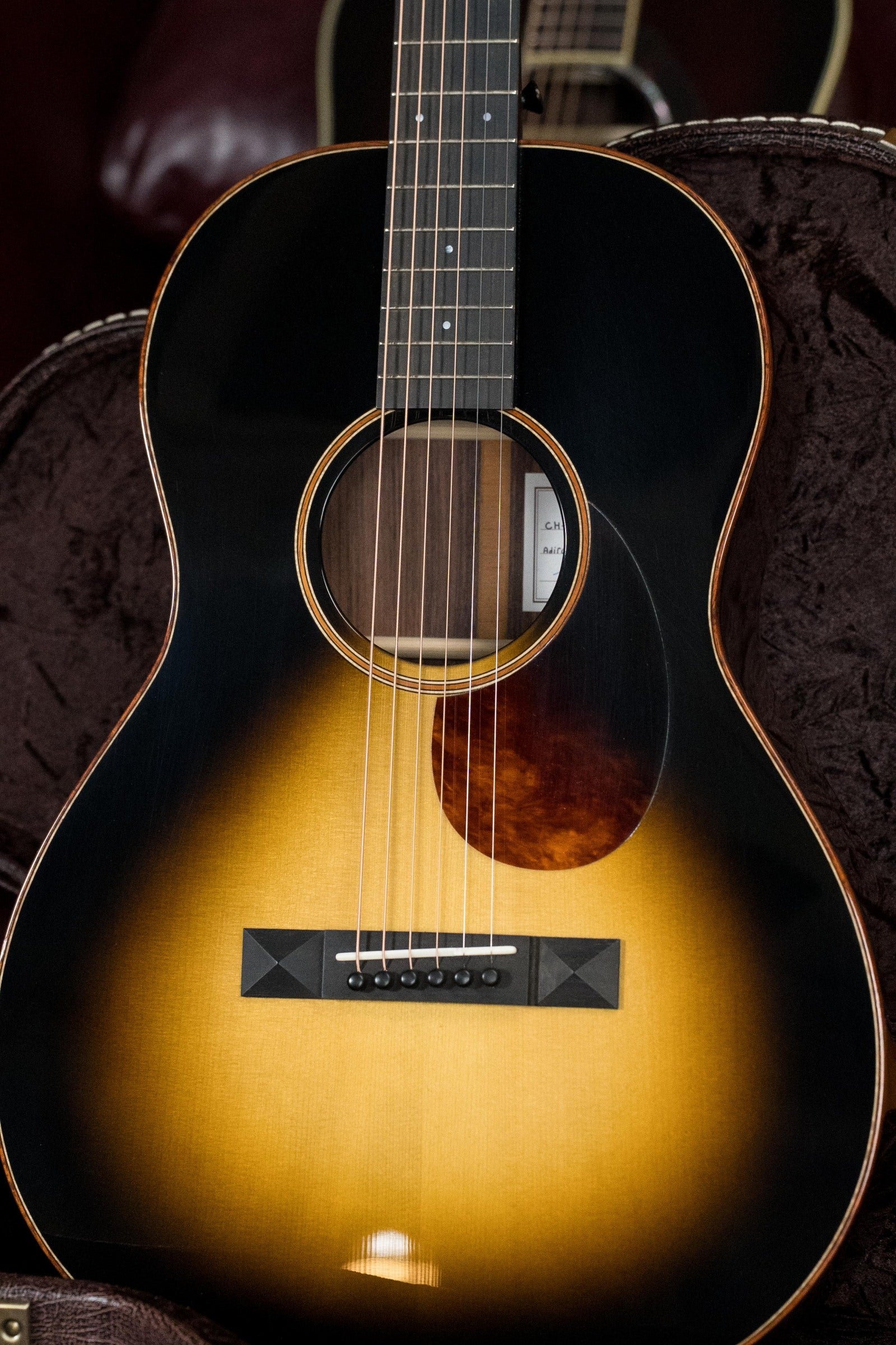 (Used) 2022 Bedell Coffee House Adirondack/Rosewood Parlor Guitar w/K&K Pickup #2009