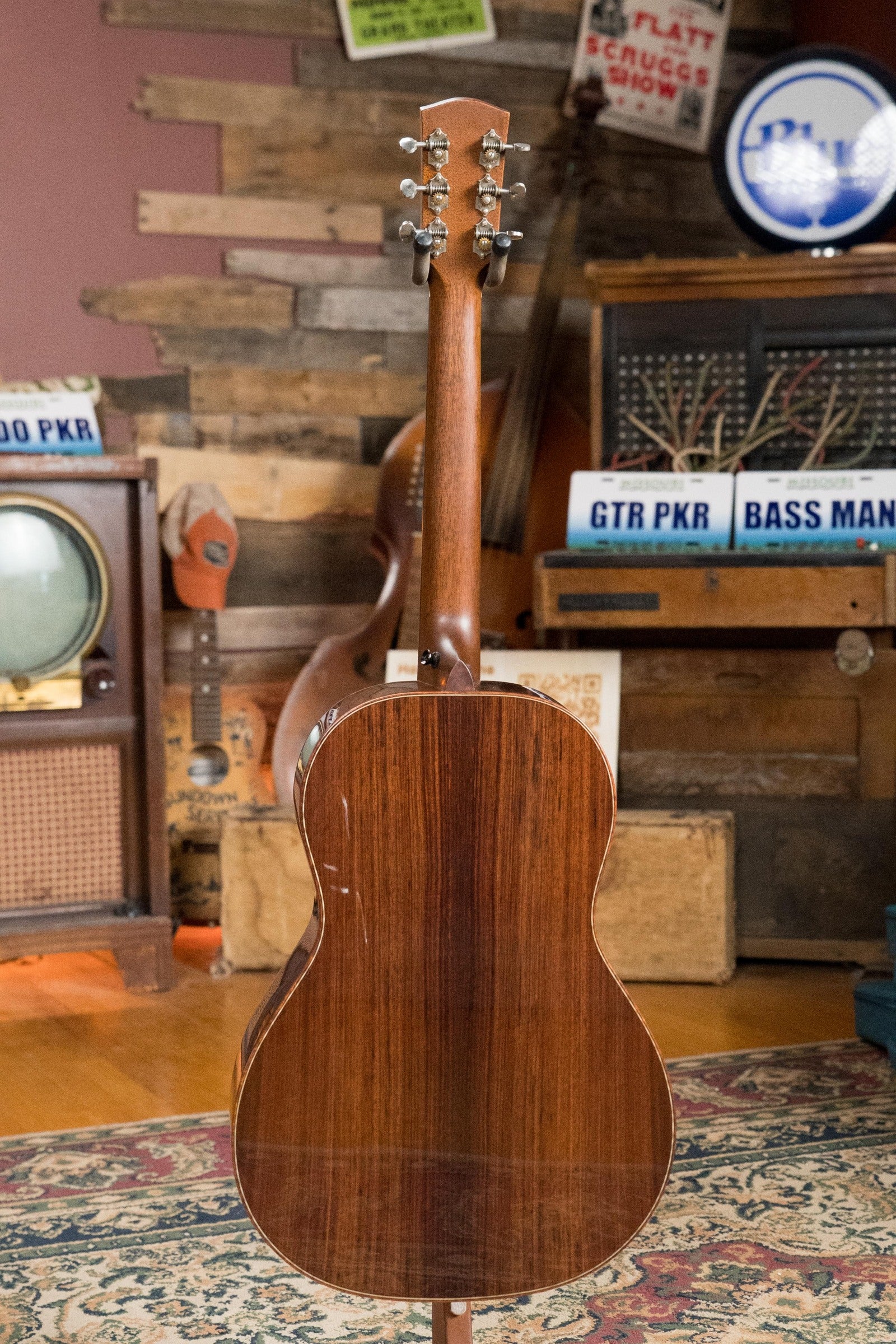 (Used) 2022 Bedell Coffee House Adirondack/Rosewood Parlor Guitar w/K&K Pickup #2009