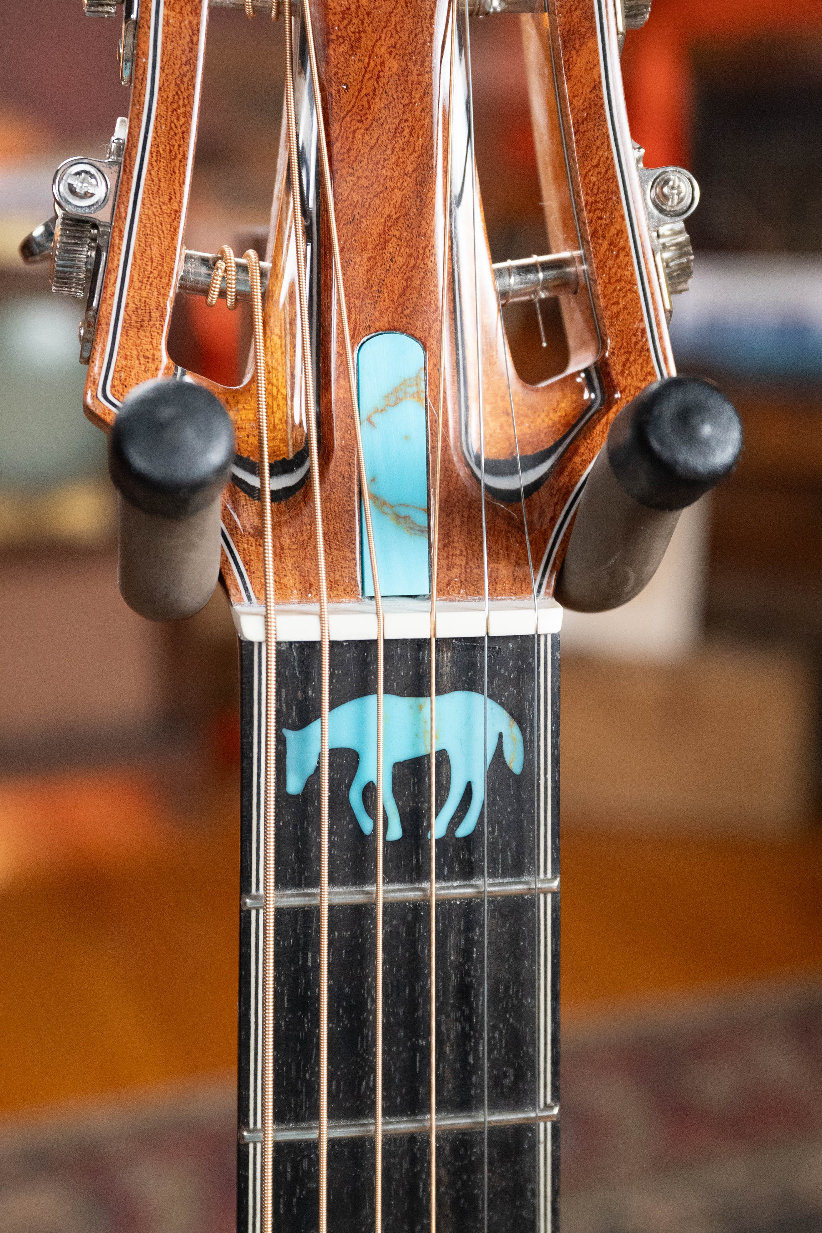 (Used) 2022 Lame Horse Big Hoss Alpine/Mesquite Beveled Edged Grand Auditorium Acoustic Guitar #3674