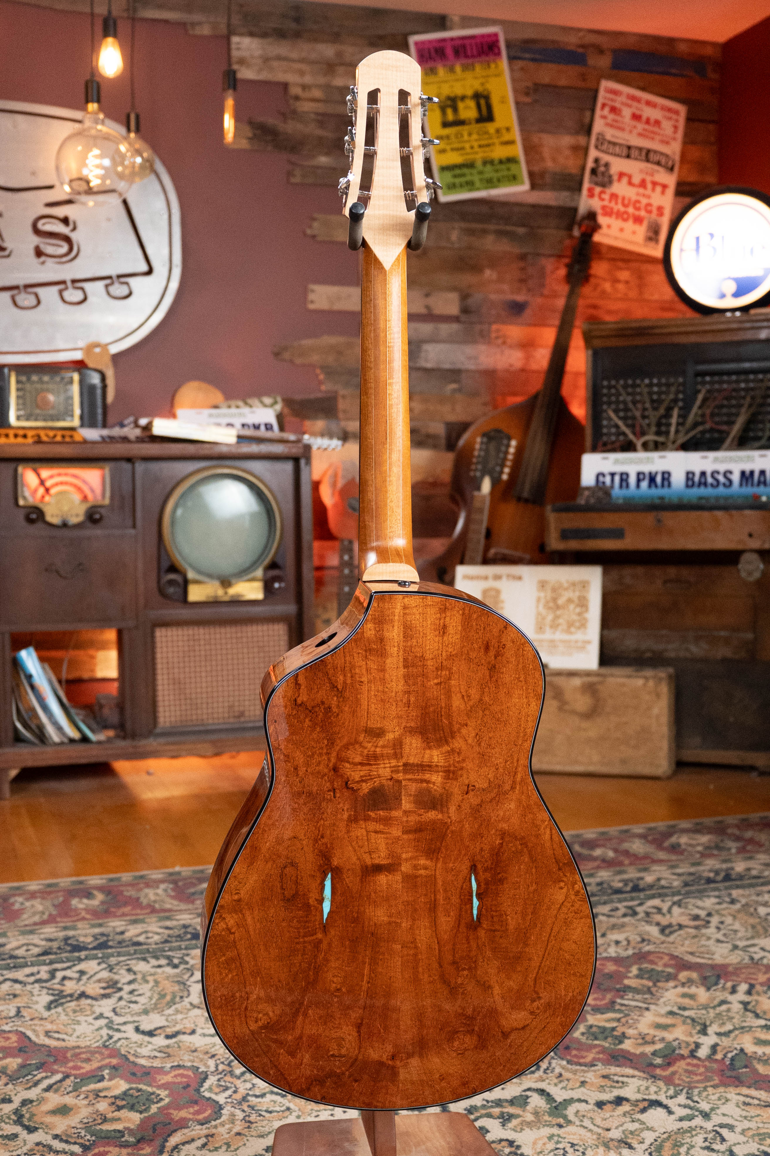 (Used) 2022 Lame Horse Big Hoss Alpine/Mesquite Beveled Edged Grand Auditorium Acoustic Guitar #3674