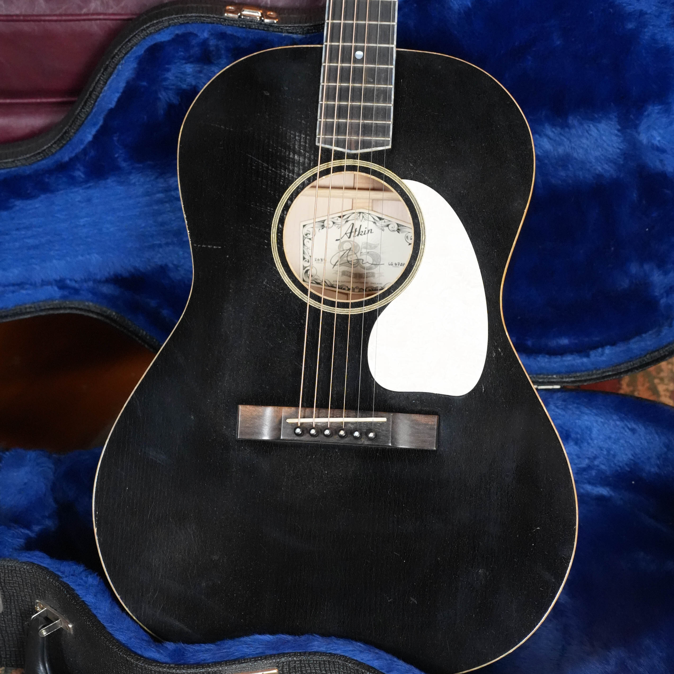 (Used) 2023 Atkin LG47BP Baked Sitka Spruce/Maple Small Body Slope-Shoulder Acoustic Guitar w/K&K Pure Mini #2684
