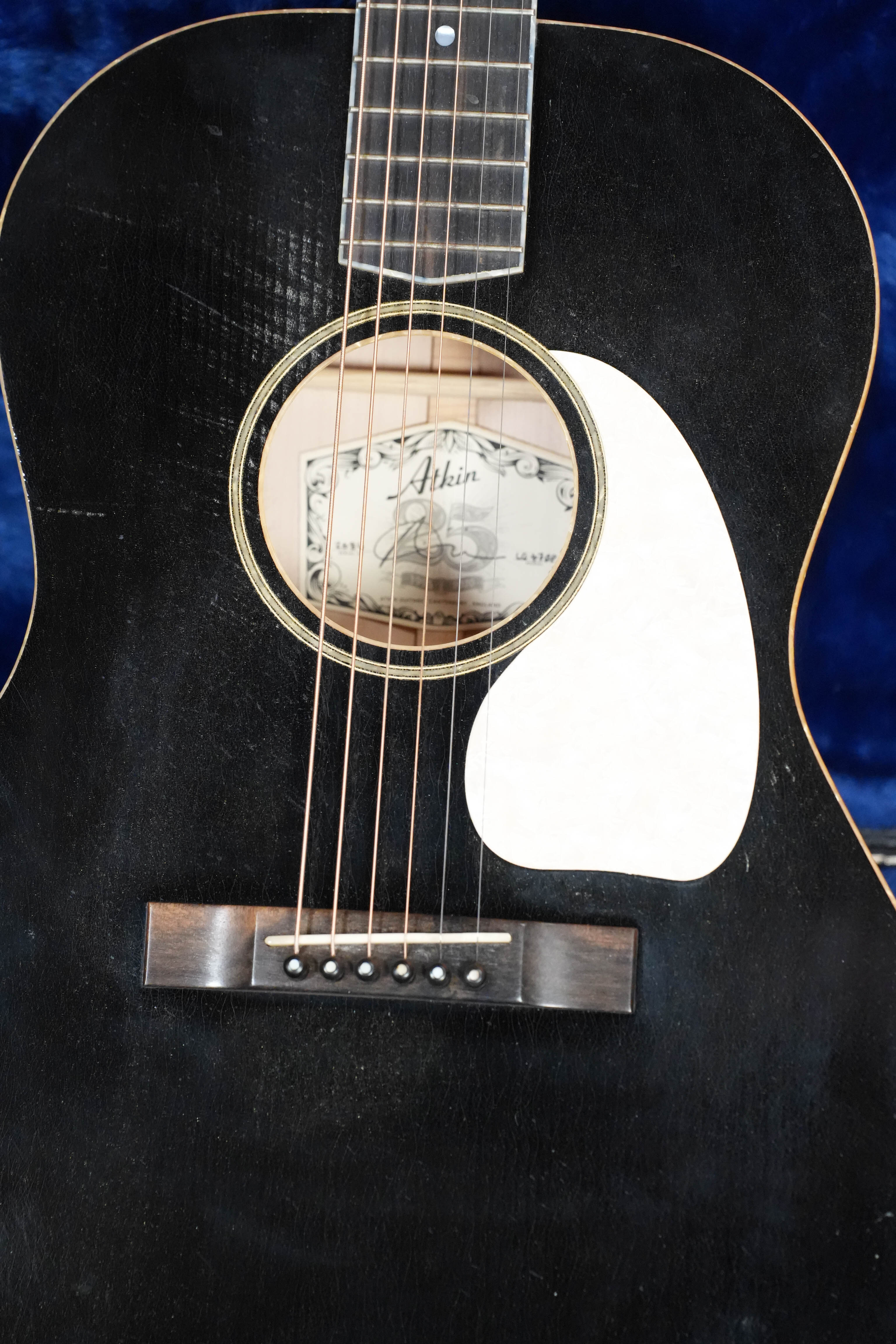 (Used) 2023 Atkin LG47BP Baked Sitka Spruce/Maple Small Body Slope-Shoulder Acoustic Guitar w/K&K Pure Mini #2684