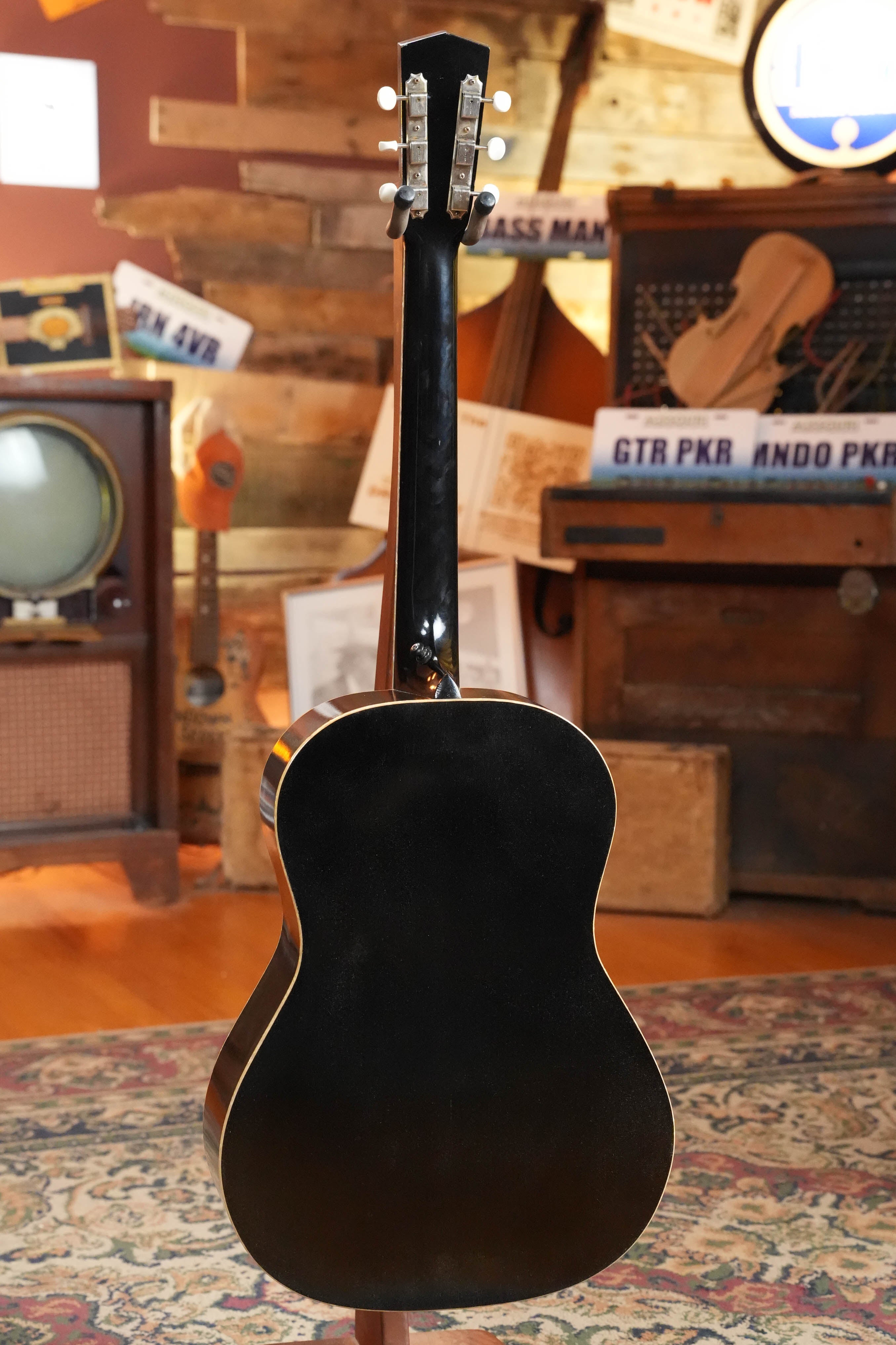 (Used) 2023 Atkin LG47BP Baked Sitka Spruce/Maple Small Body Slope-Shoulder Acoustic Guitar w/K&K Pure Mini #2684