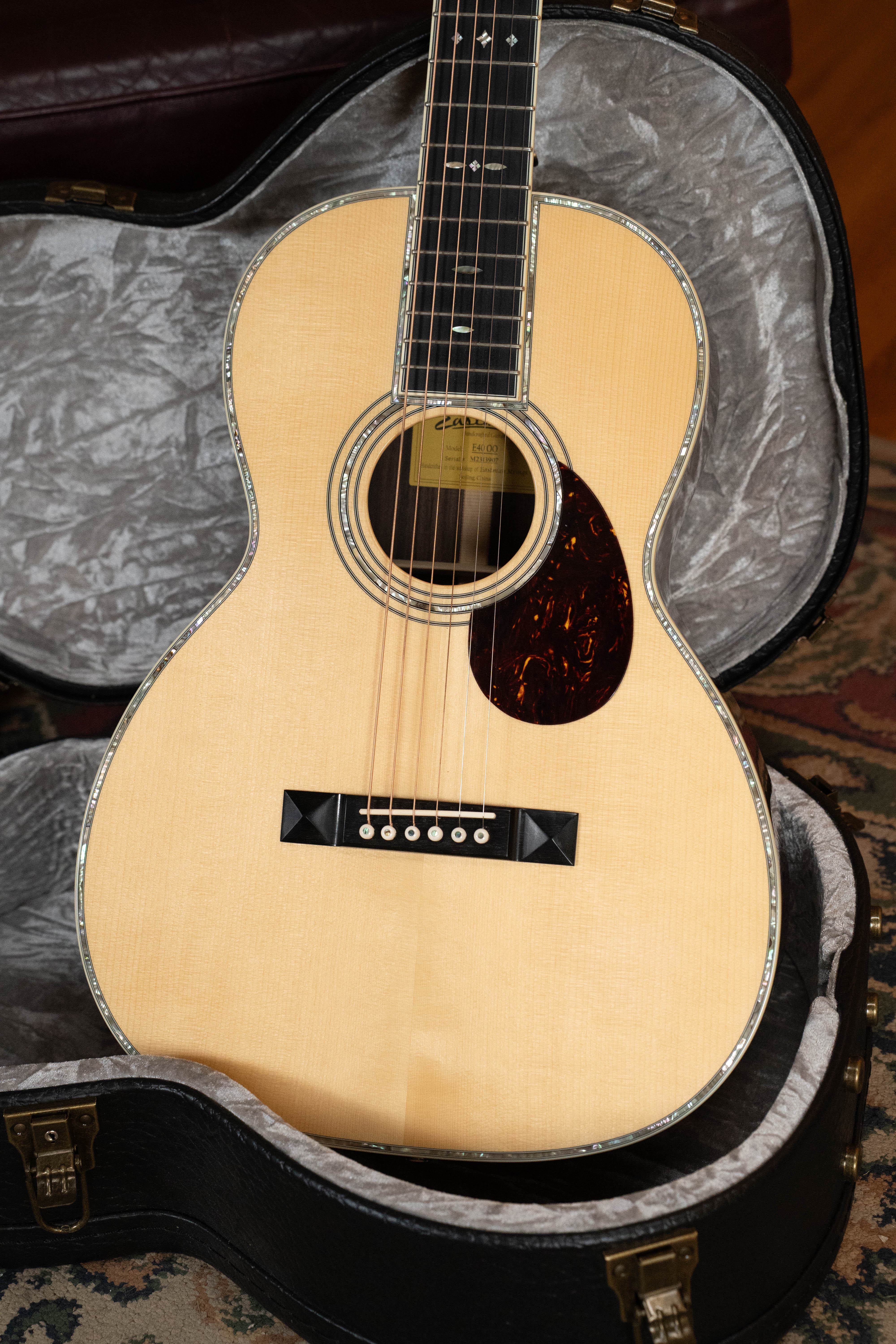 (Used) 2023 Eastman E40OO Solid AAA Grade Thermo-Cured Adirondack Spruce Top/Solid Rosewood, OO Acoustic Guitar #3907