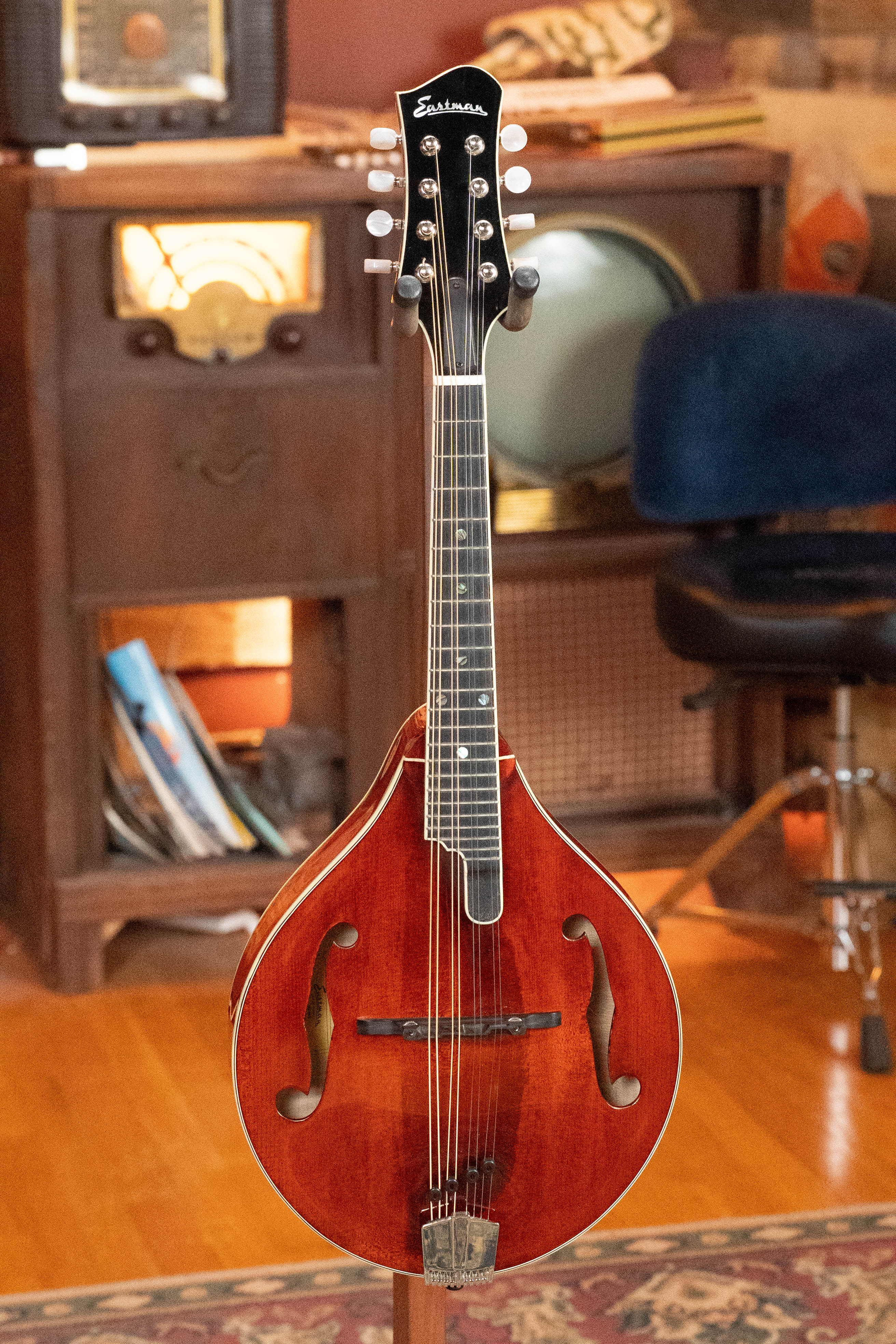 (Used) 2023 Eastman MD805 Adirondack/Maple A-Style Mandolin #0297