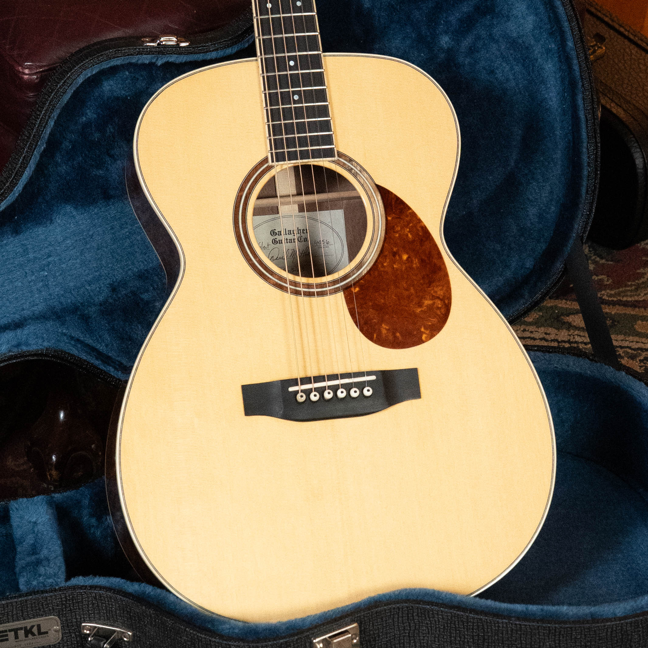 Used) 2023 Gallagher GA-50 Sitka/Walnut Dreadnought Acoustic Guitar #