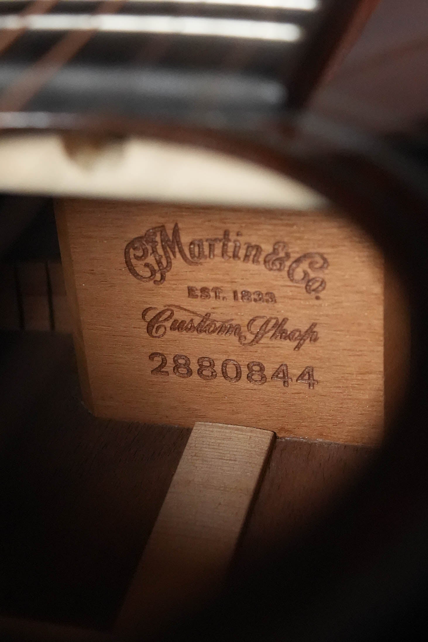 (Used) 2024 Martin Custom Shop All Walnut Slope Shoulder Dreadnought Acoustic Guitar #0844