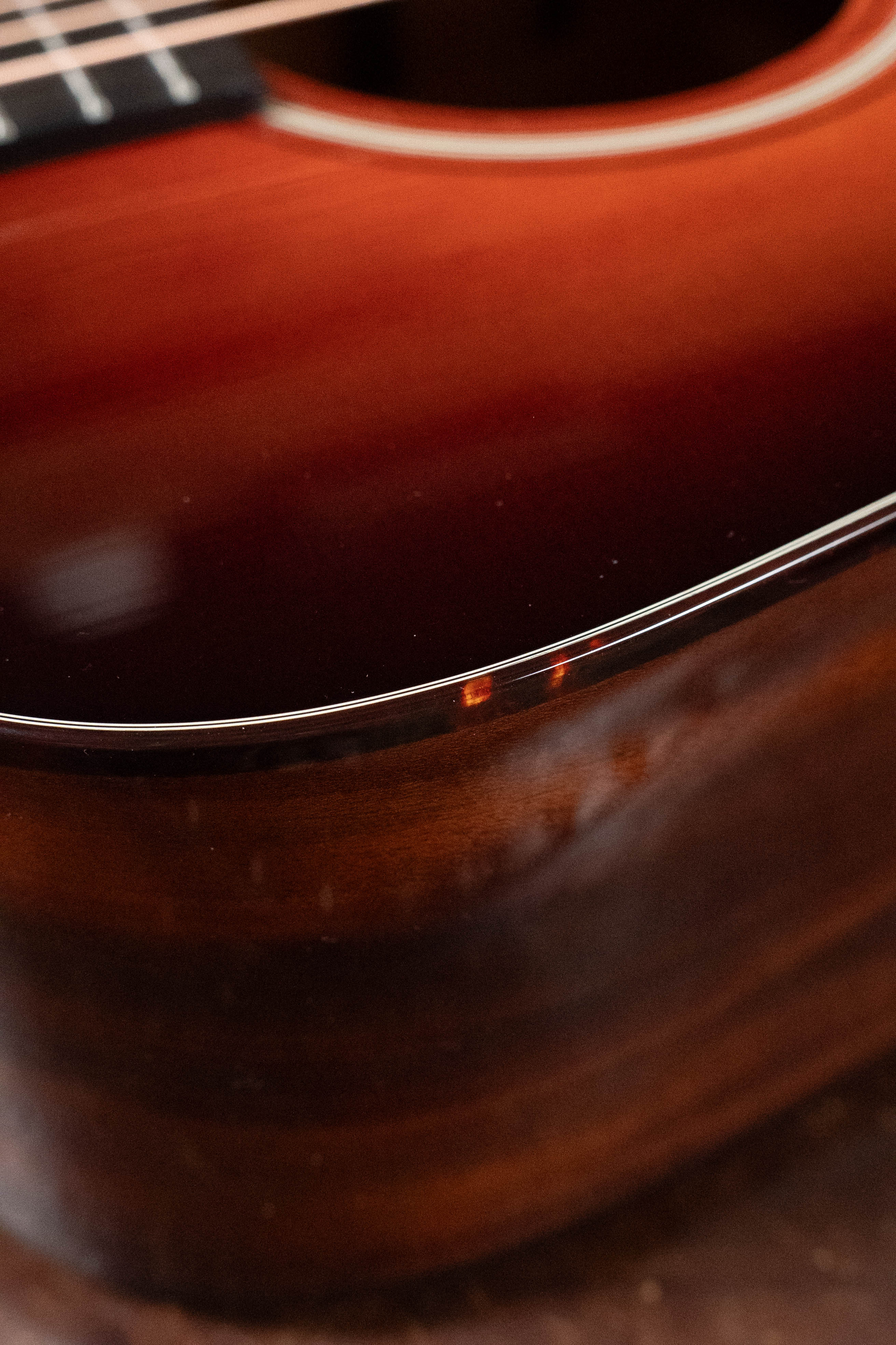 (Used) 2024 Preston Thompson D-CMA Adirondack/Cuban Mahogany Old Red Stain Burst Dreadnought Acoustic Guitar #1959