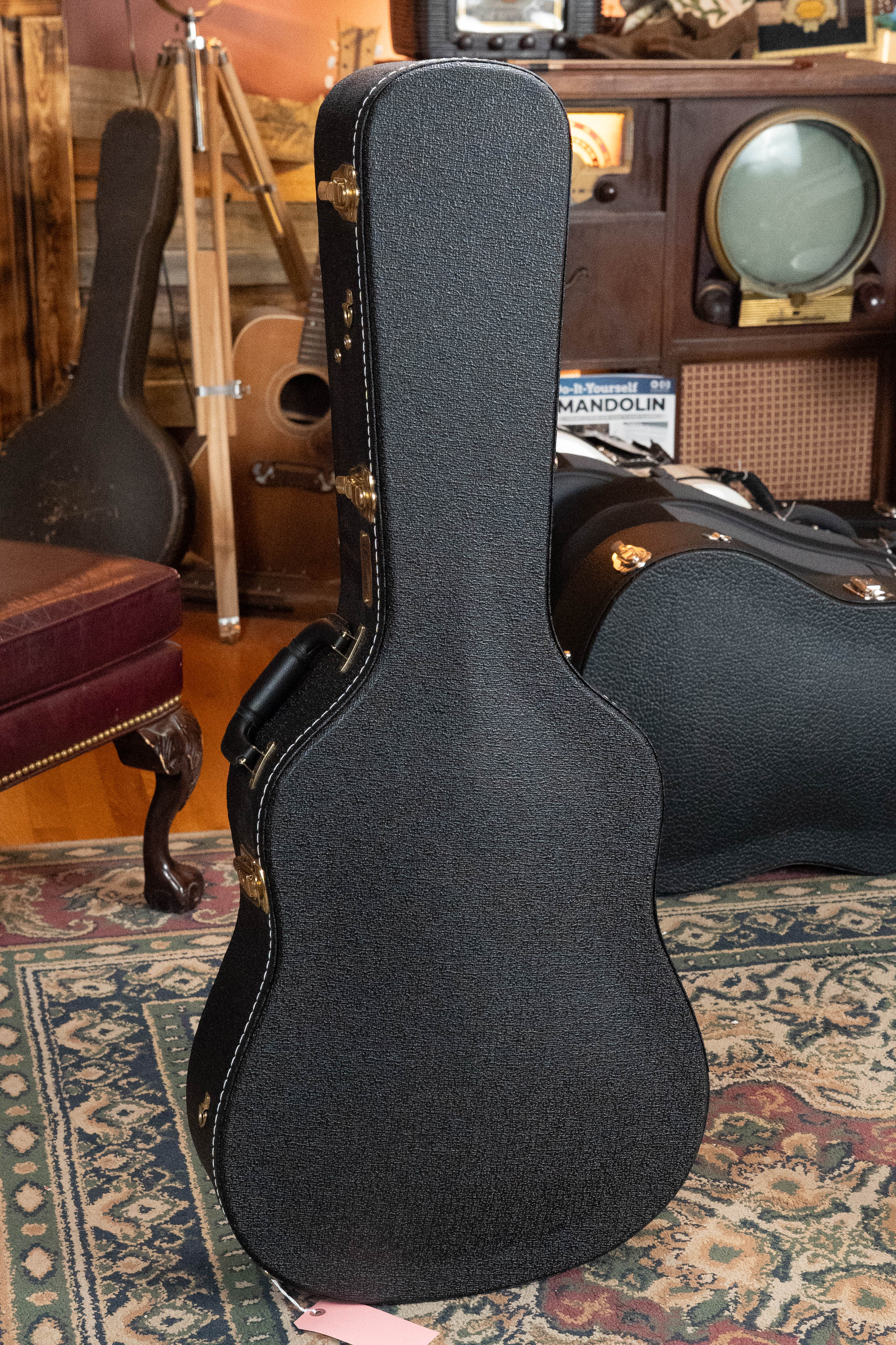 (Used) 2024 Preston Thompson D-CMA Adirondack/Cuban Mahogany Old Red Stain Burst Dreadnought Acoustic Guitar #1959