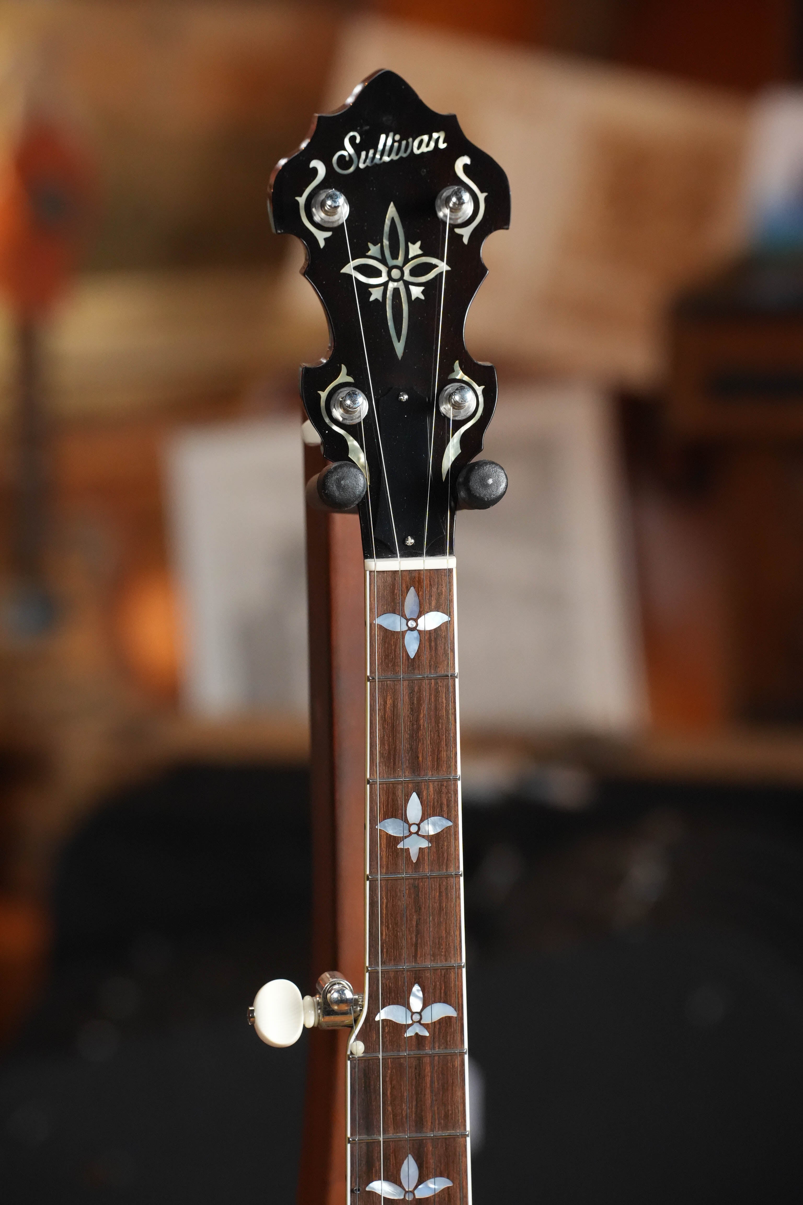 (Used) 2024 Sullivan Vintage 35 Mahogany 5-String Resonator Banjo #4241