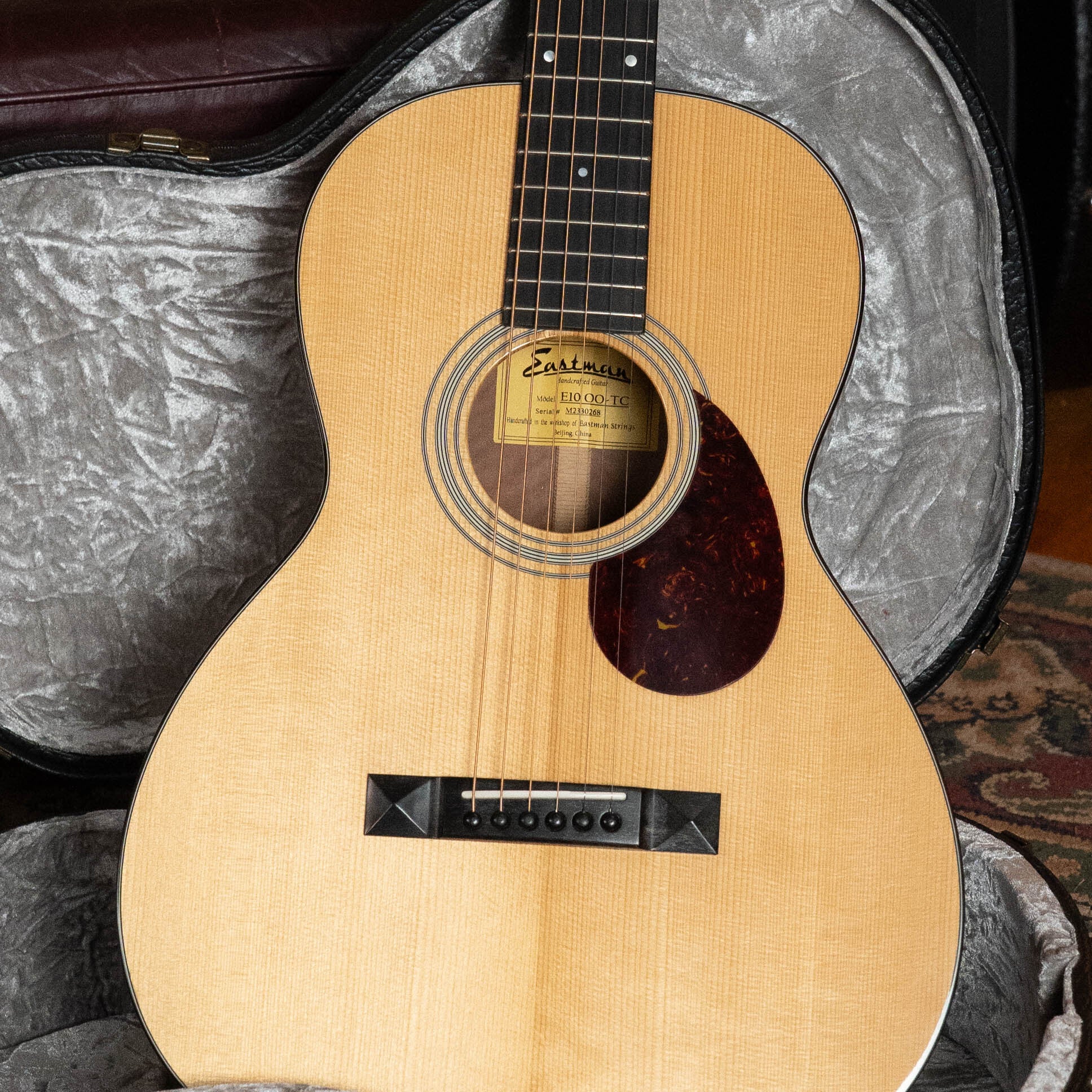 (Used) 2024 E10OO-TC Thermo-Cure Adirondack/Mahogany Acoustic Guitar #0268