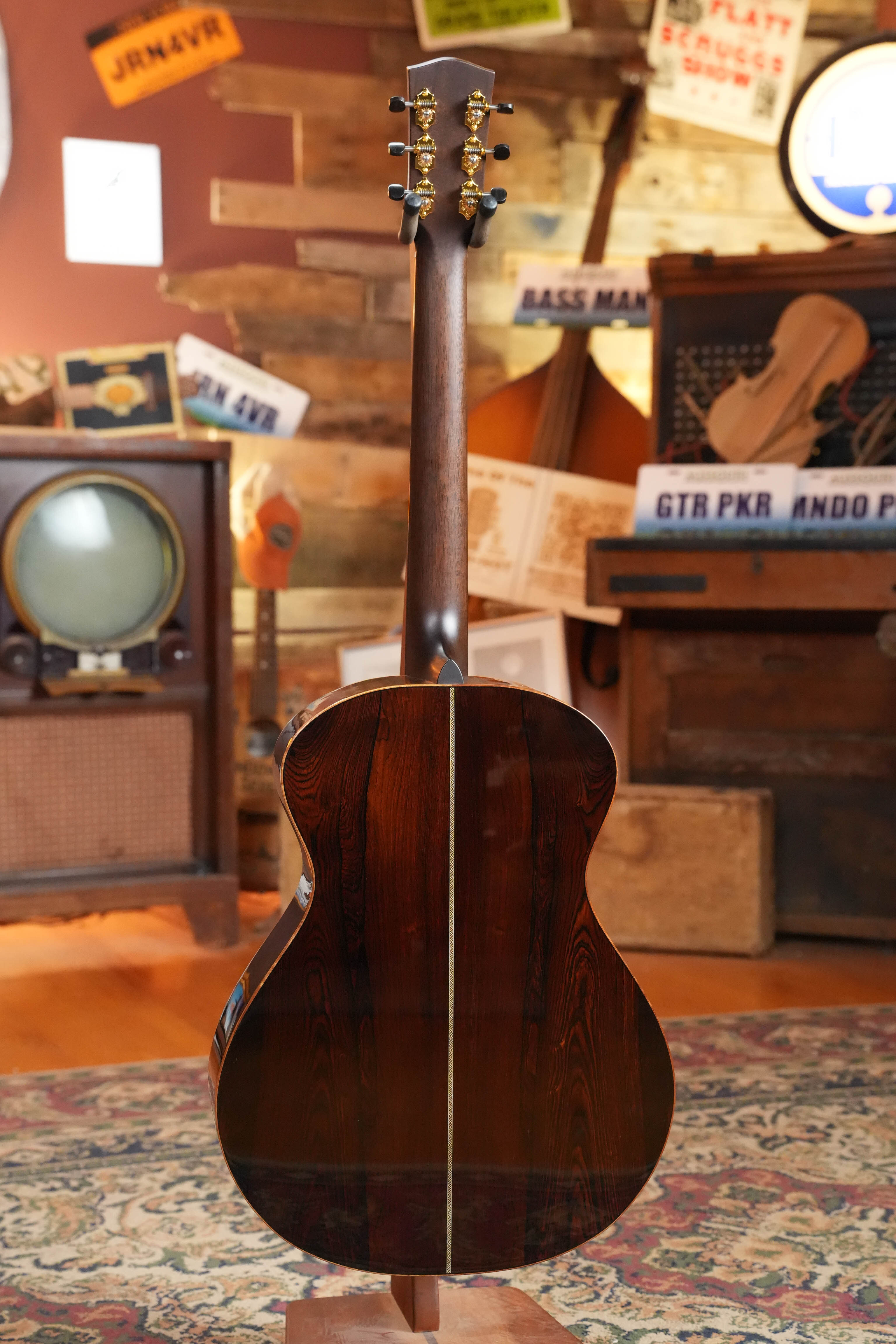 (Used) 2025 Bedell Bahia Limited Edition BH-O-AD/BR LTD Custom Shop Adirondack/Brazilian Rosewood OM Acoustic Guitar #5002