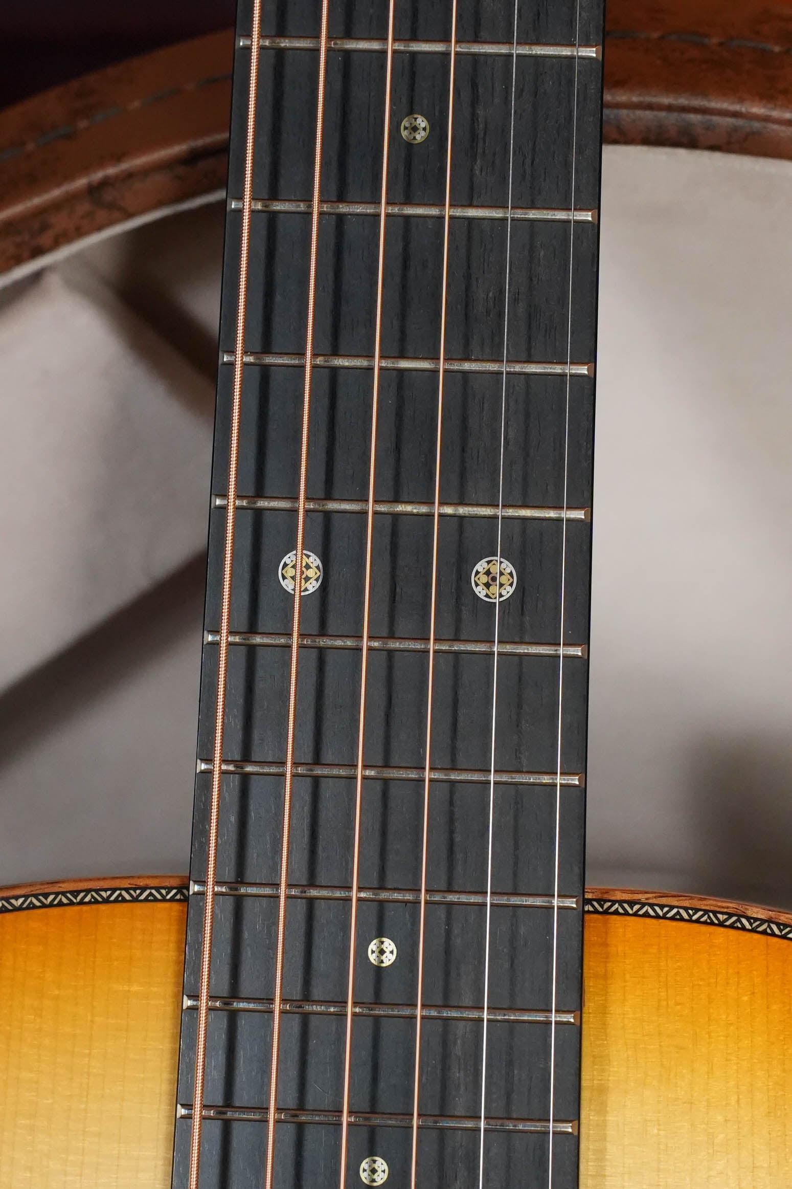 (Used) 2025 Bedell Bahia Limited Edition BH-O-AD/BR LTD Custom Shop Adirondack/Brazilian Rosewood OM Acoustic Guitar #5002