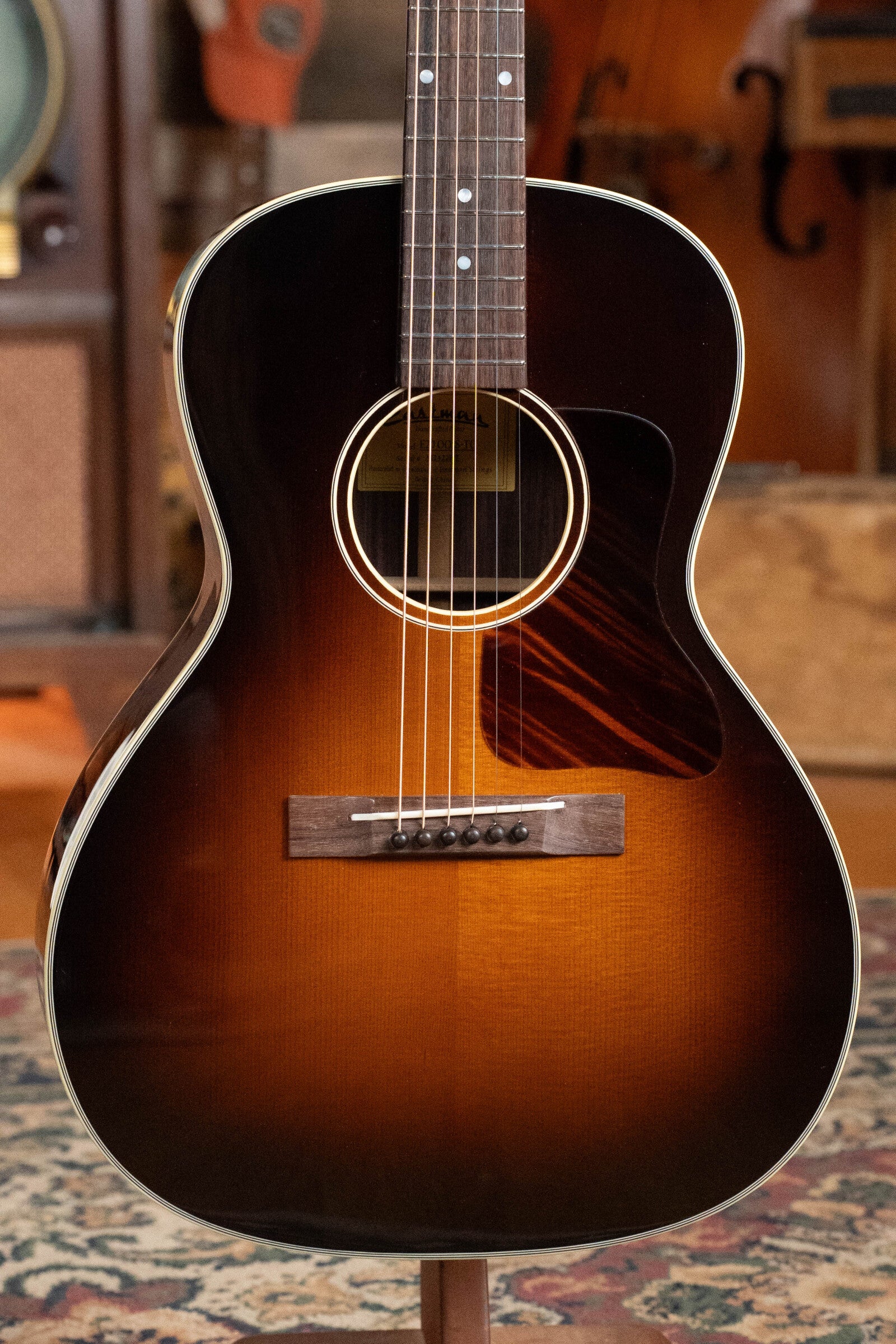 (Used) 2025 Eastman E20OOSS-TC-SB Thermo-Cured Adirondack/Rosewood Natural Top Slope Shoulder Acoustic Guitar #2877