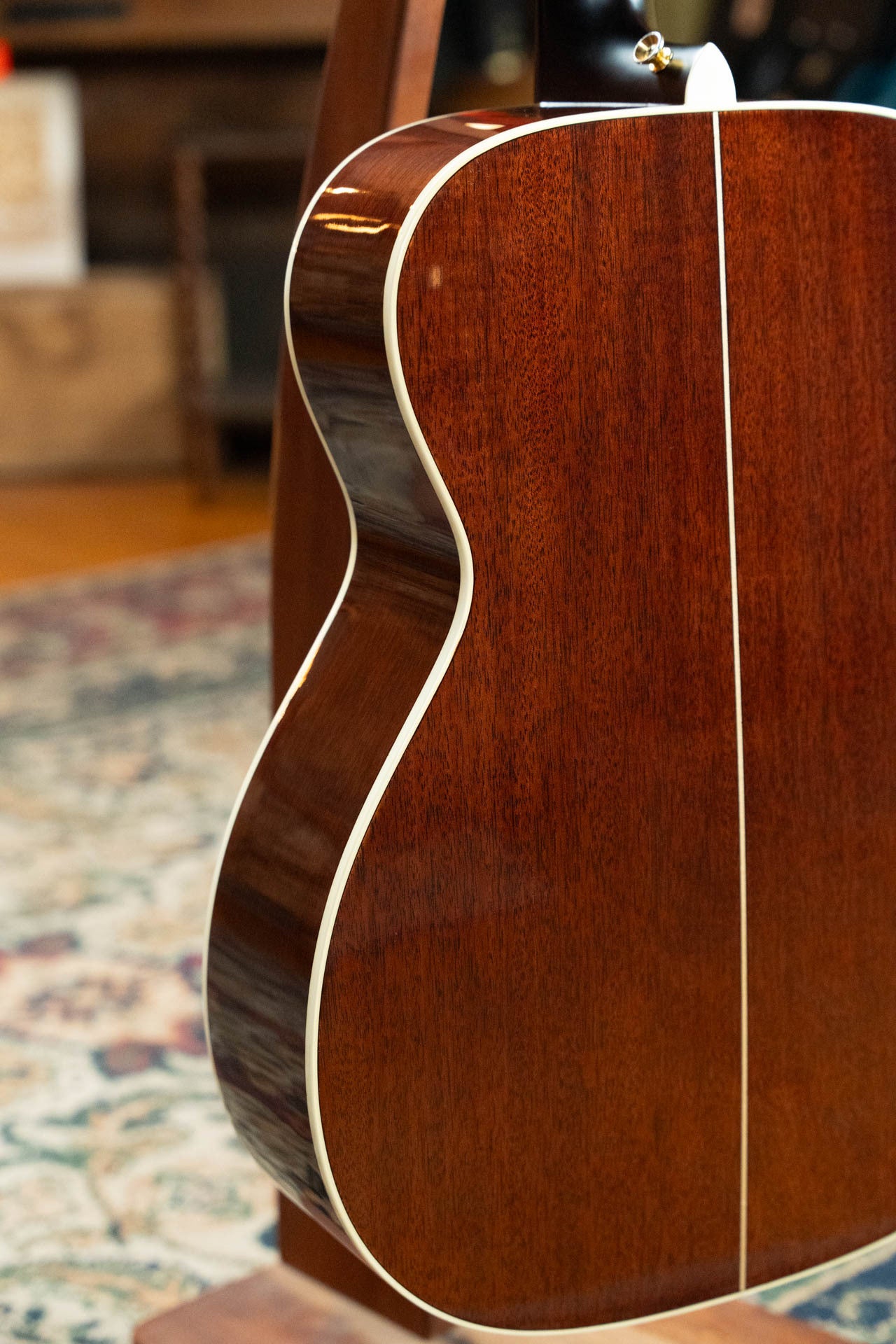 (Used) Alvarez Yairi Honduran Series FYM66HD All Vintage Honduran Mahogany OM Acoustic Guitar #4432